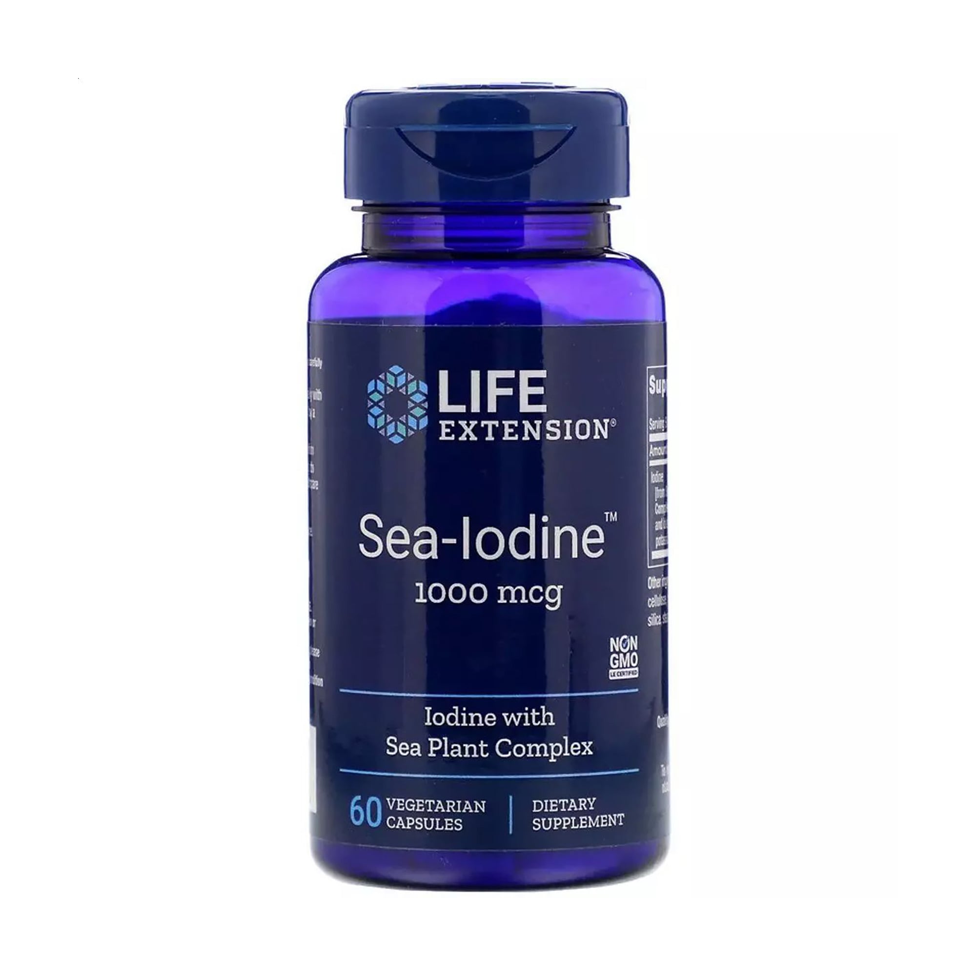 

Морський йод Life Extension Sea-Iodine 1000 мкг, 60 капсул
