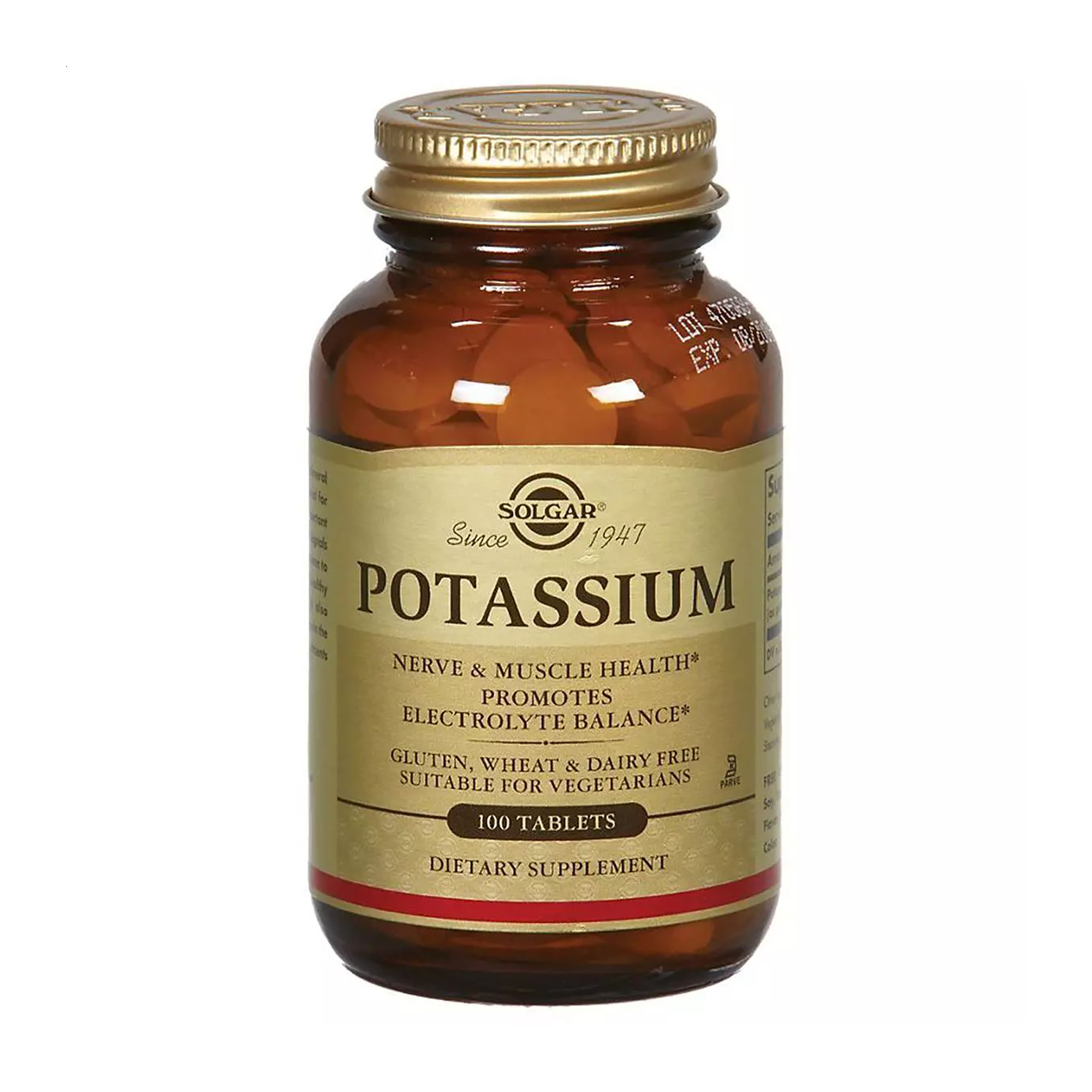 

Калій Solgar Potassium 99 мг, 100 таблеток