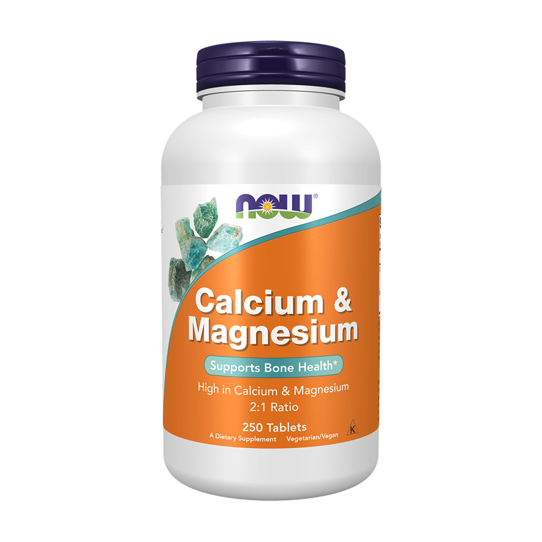 

Кальцій та магній NOW foods Calcium & Magnesium 2:1 Ratio, 250 таблеток