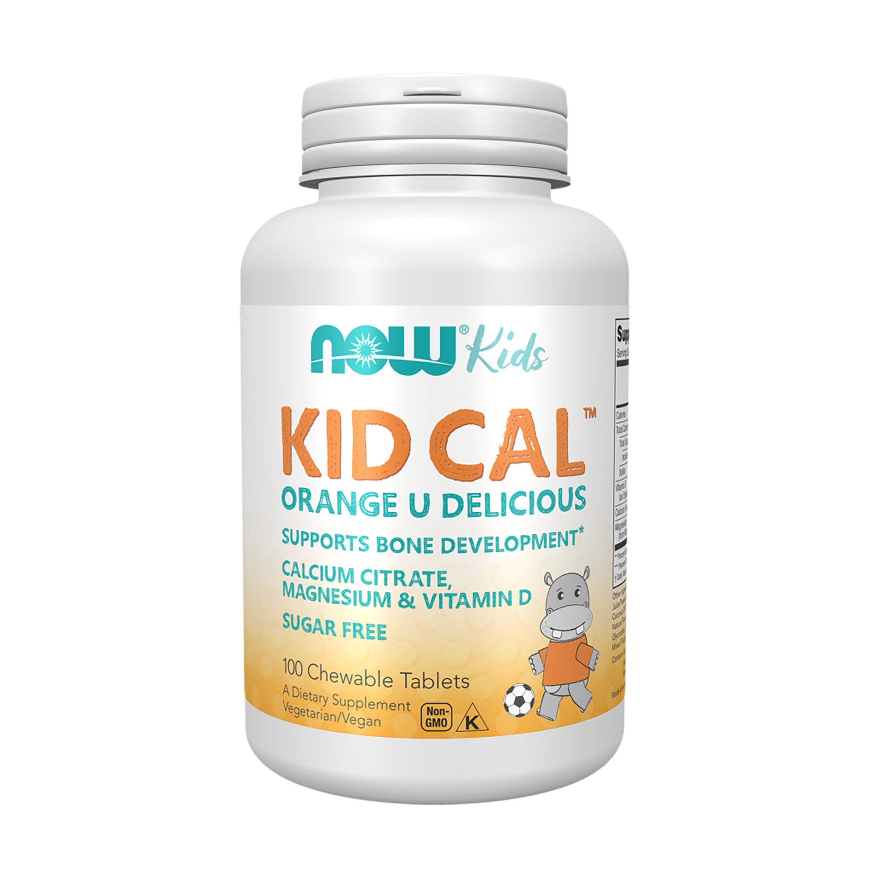 

Вітамінно-мінеральний комплекс для дітей NOW foods Kids Kid Cal, 100 жувальних таблеток