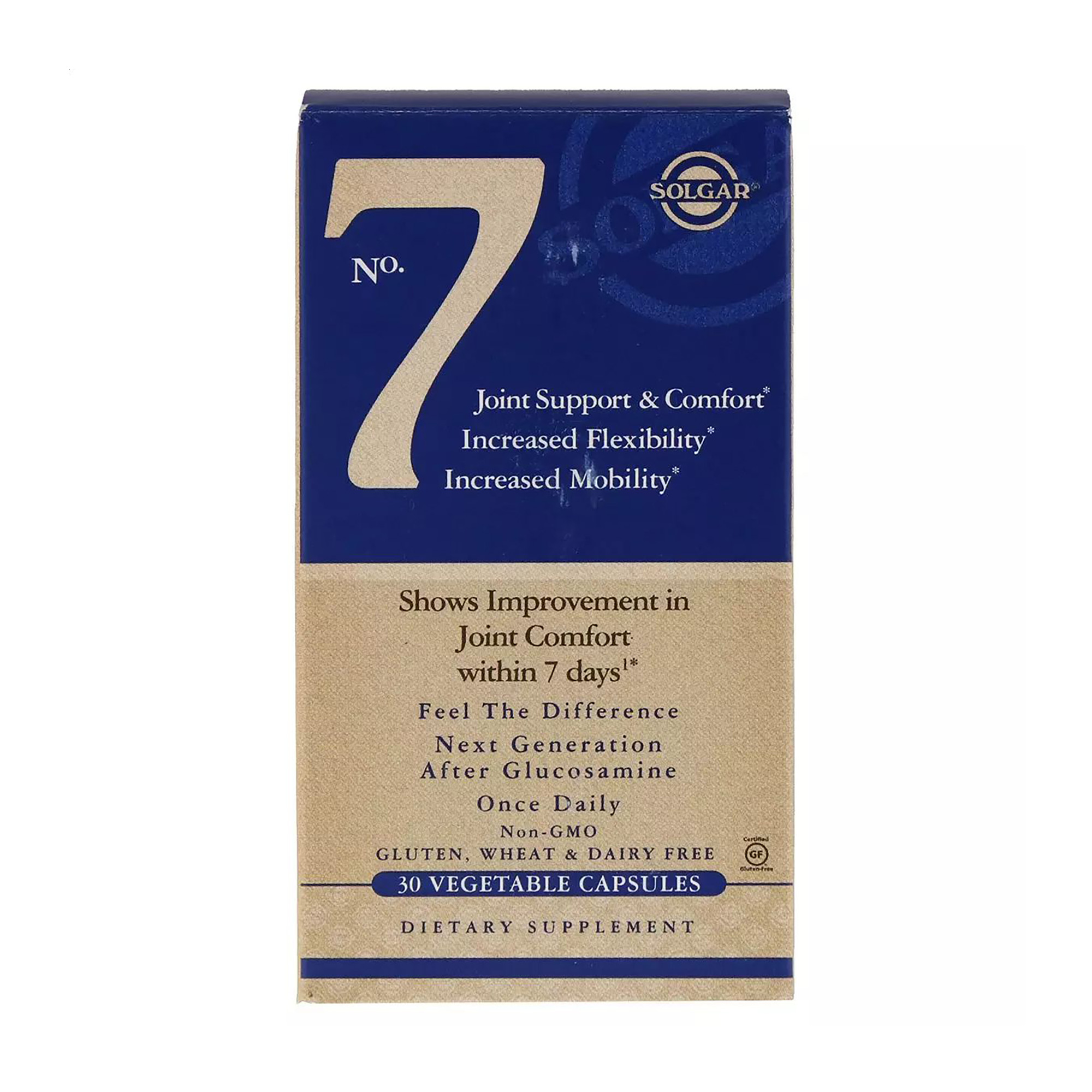 

Комплекс комфорт і підтримка суглобів Solgar No.7 Joint Support & Comfort, 30 капсул