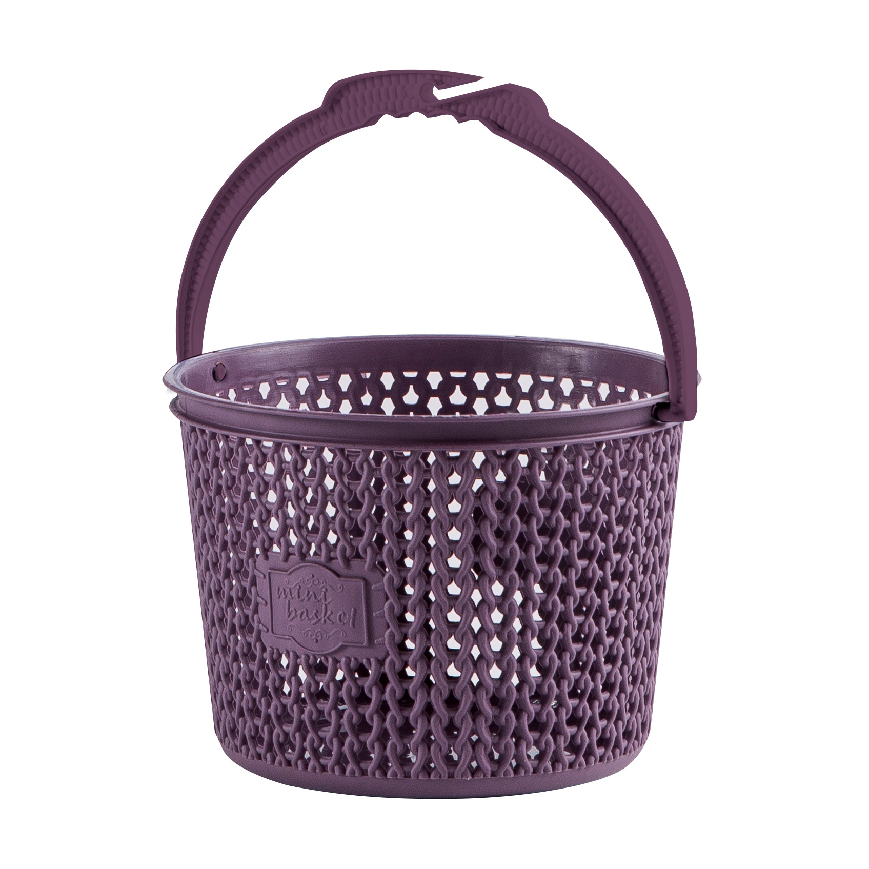 

Кошик для прищіпок Violet House 0027 Віолетта Plum, 13*20*20 см, 2 л