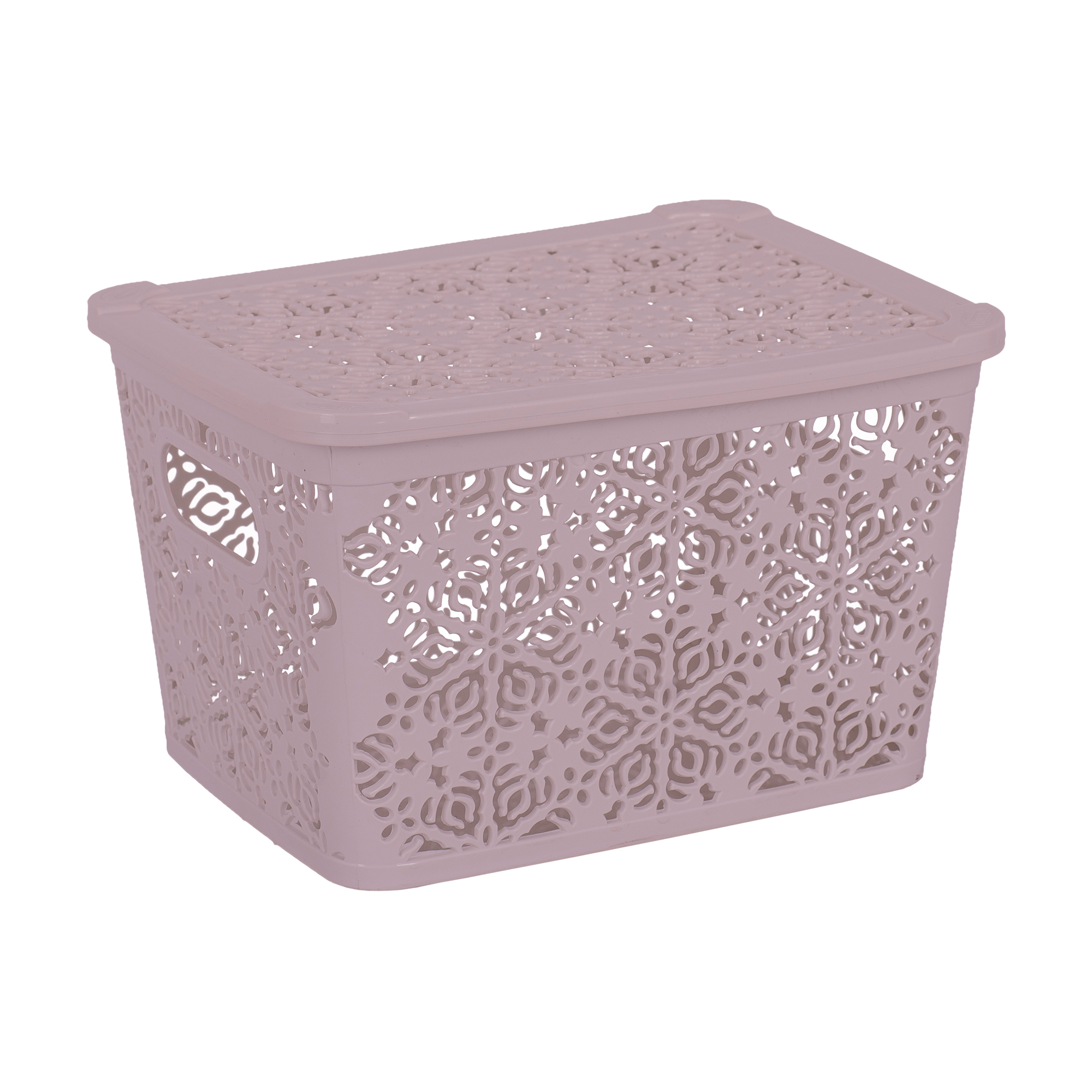 

Кошик для зберігання Violet House 0402 2 Ажур Powder, 25*20*15 см, 7 л