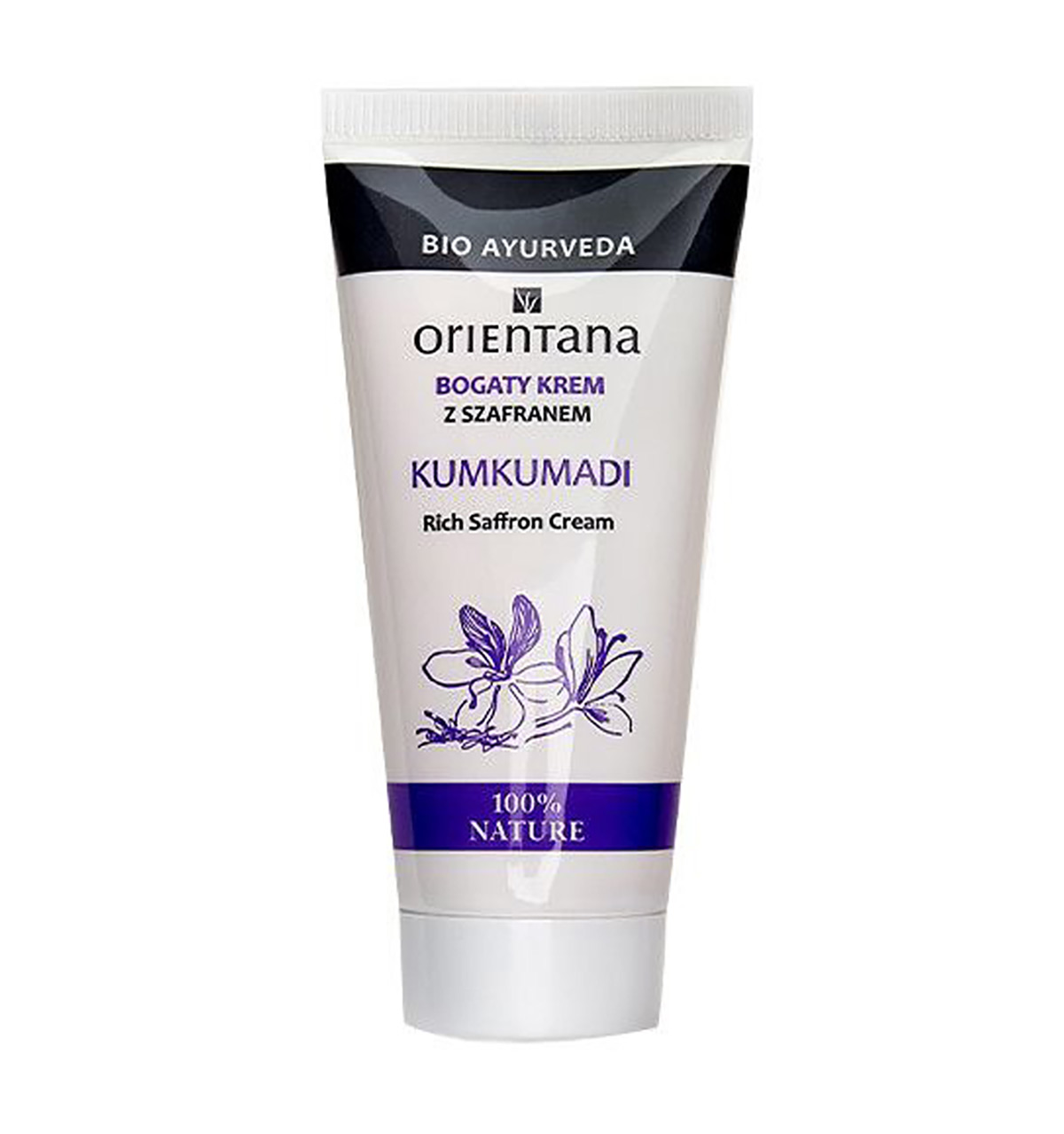 

Насичений крем для обличчя Orientana Rich Saffron Cream з шафраном, 30 г
