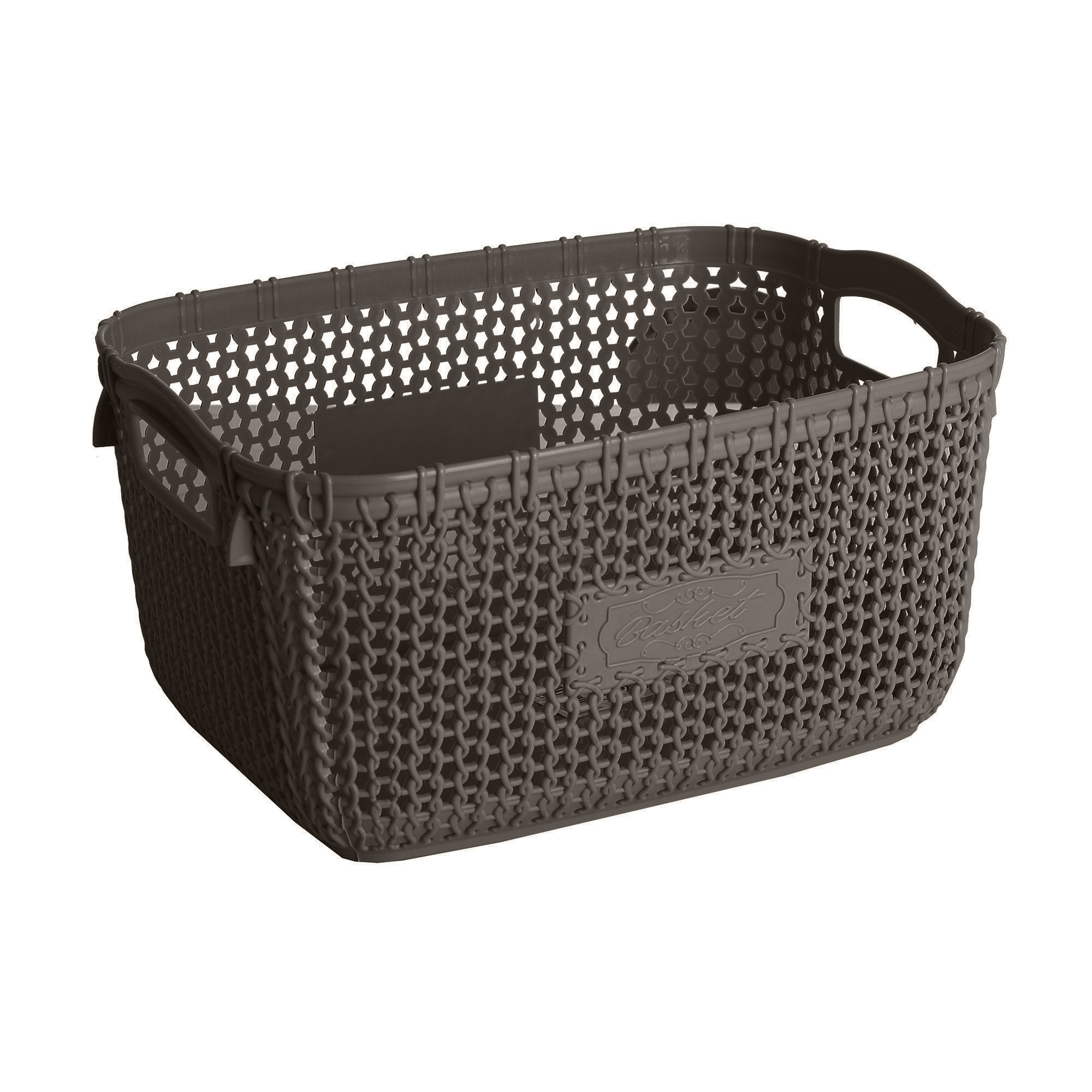 

Кошик для зберігання без кришки Violet House 1008 Віолетта Coffee, 20*26.5*13.5 см, 5 л