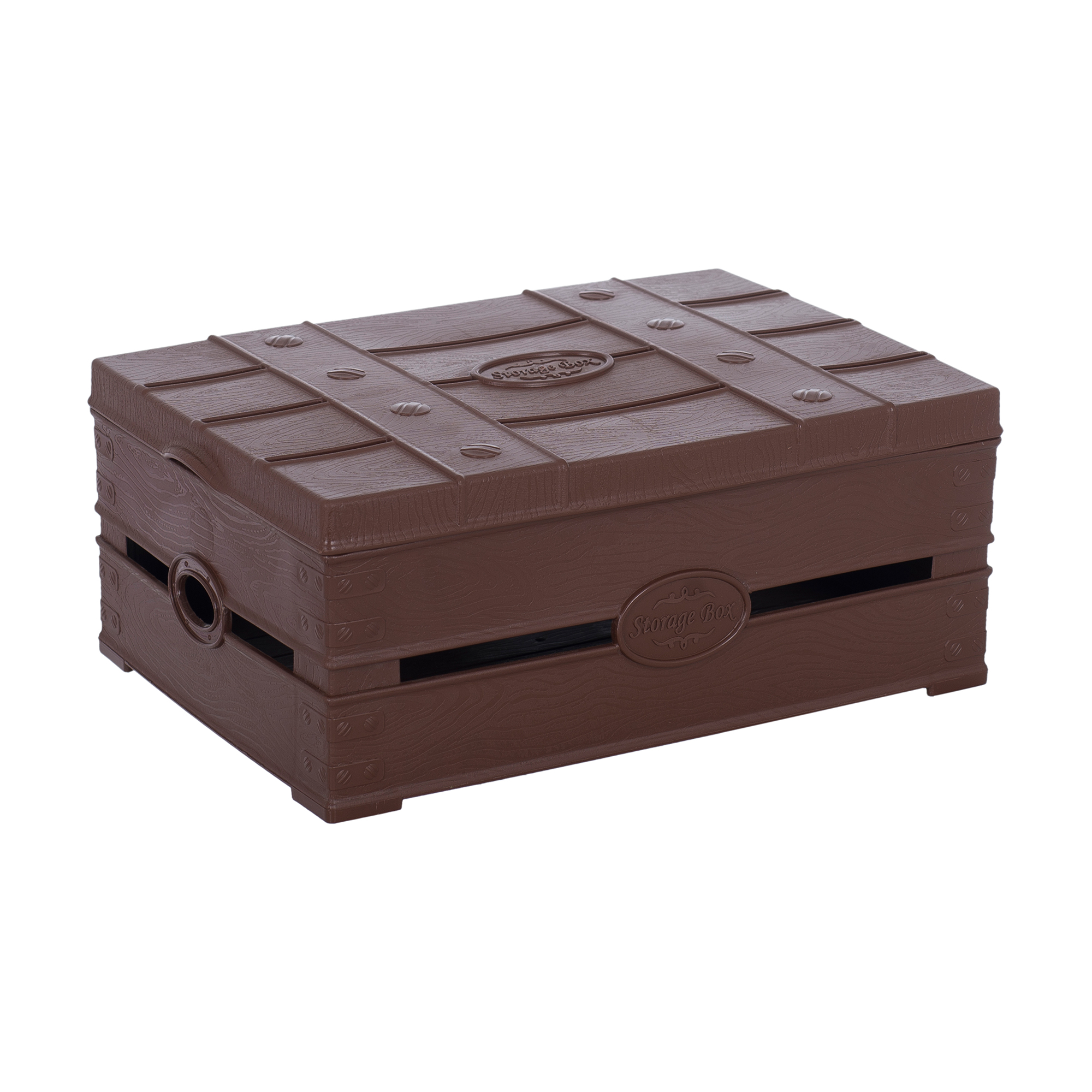 

Кошик для зберігання з кришкою Violet House 1036 Coffee, 30*21*12 см
