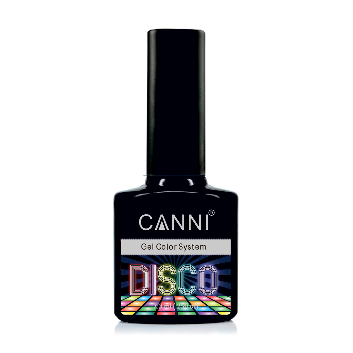 

Світловідбивний гель-лак для нігтів Canni Disco 3D Flash 543 чорно-синій, 7.3 мл