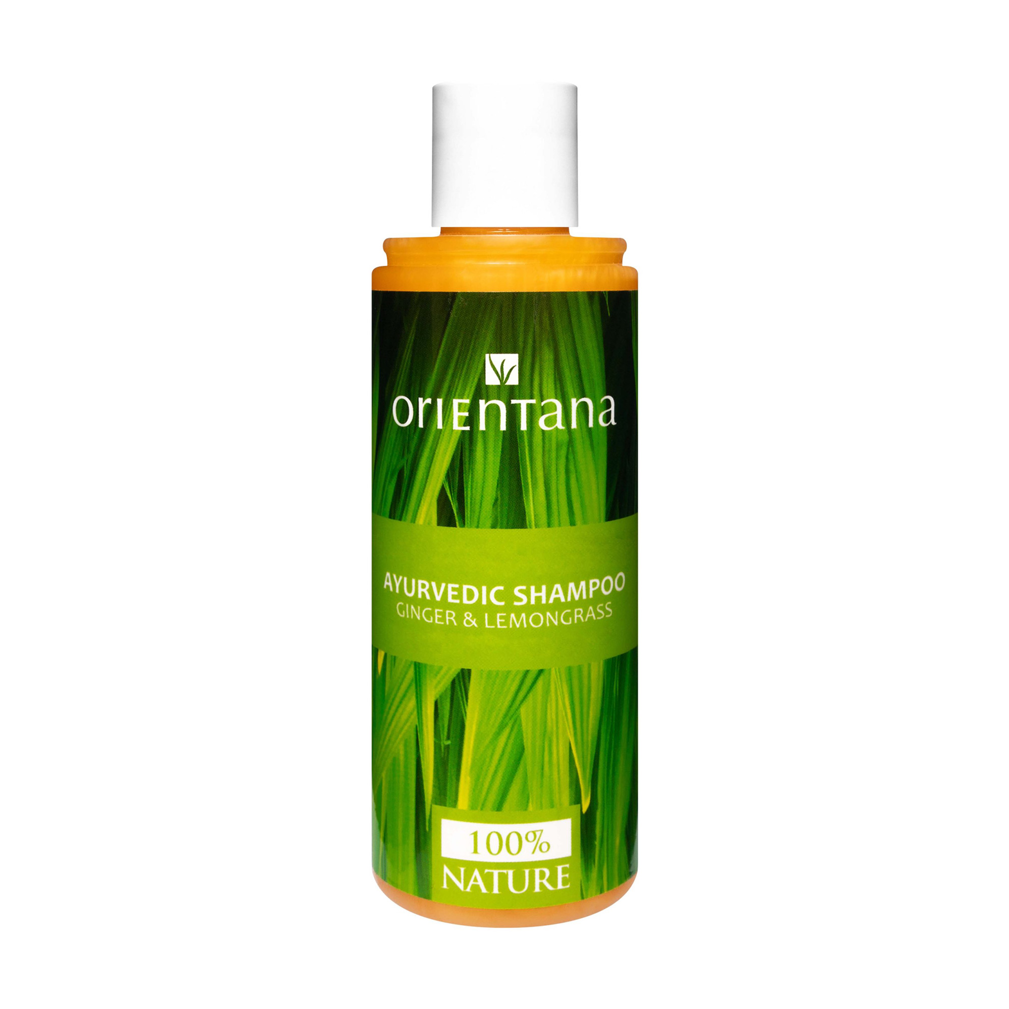 

Аюрведичний шампунь для волосся Orientana Ayurvedic Shampoo Ginger & Lemongrass, 210 мл