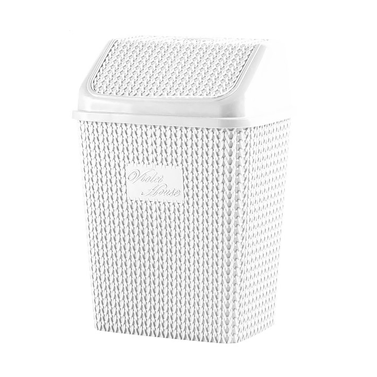 

Контейнер для сміття Violet House Віолетта White, 34.5*19*24.5 см, 10 л