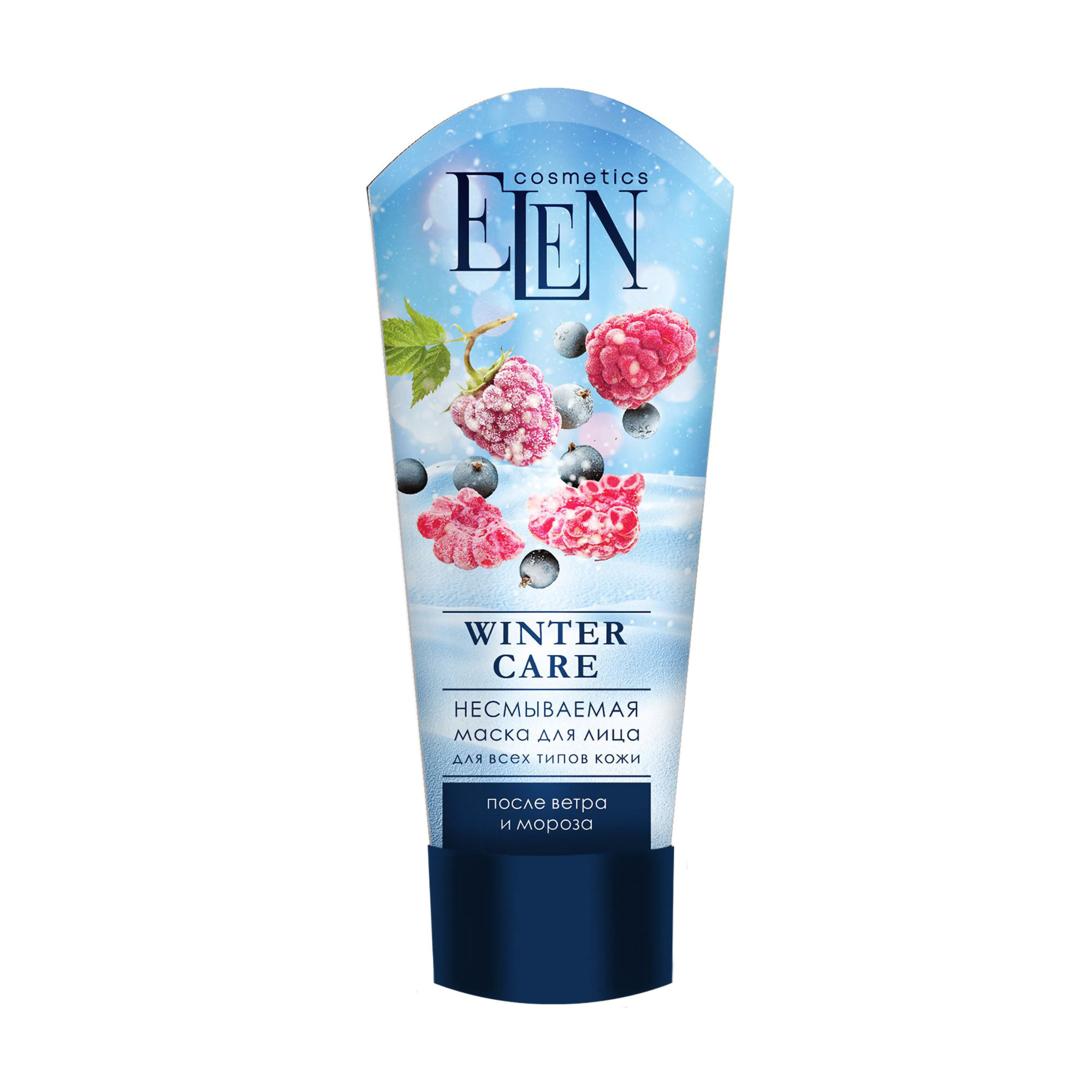 

Уцінка! Відновлювальна маска для обличчя Elen Cosmetics Winter Care після вітру та морозу, 75 мл