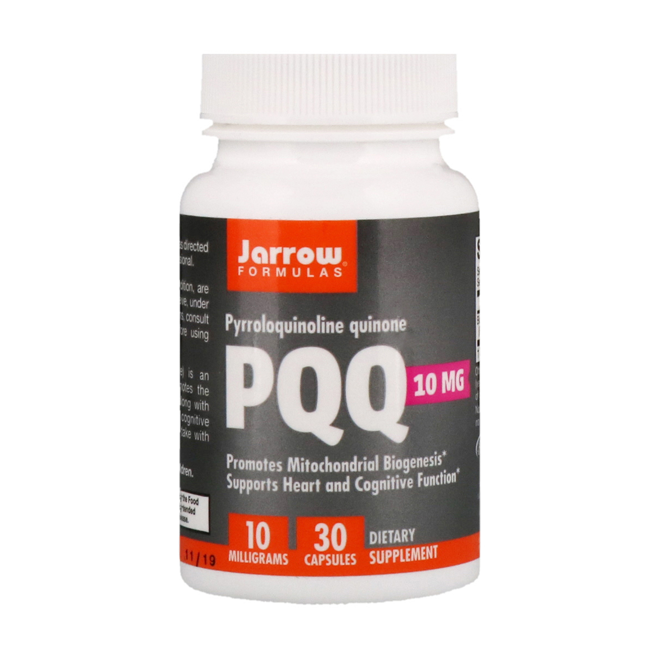 

Пірролохінолінхінон PPQ Jarrow Formulas Pyrroloquinoline quinone PPQ 10 мг, 30 капсул