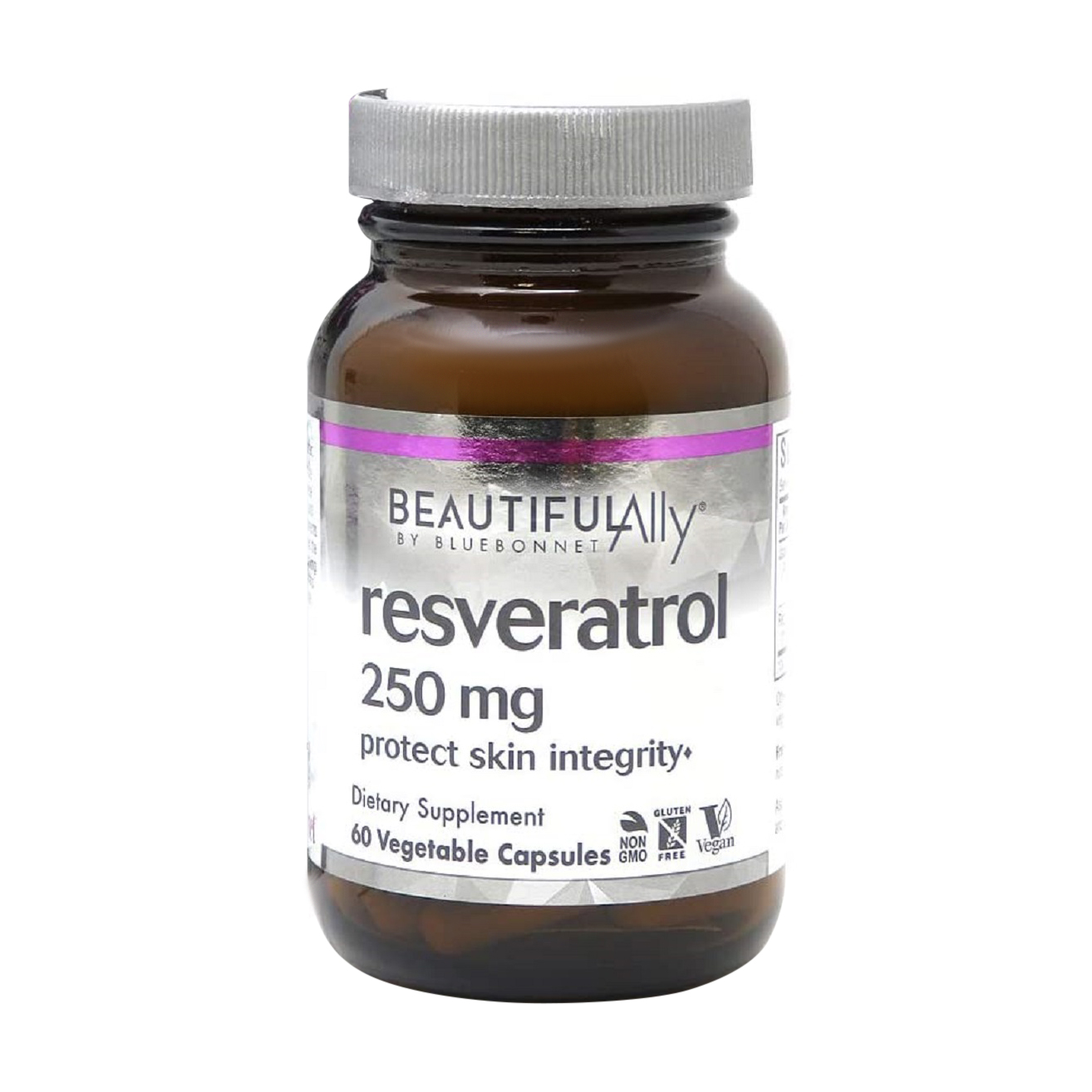 

Ресвератрол Bluebonnet Nutrition Beautiful Ally Resveratrol 250 мг, 60 капсул