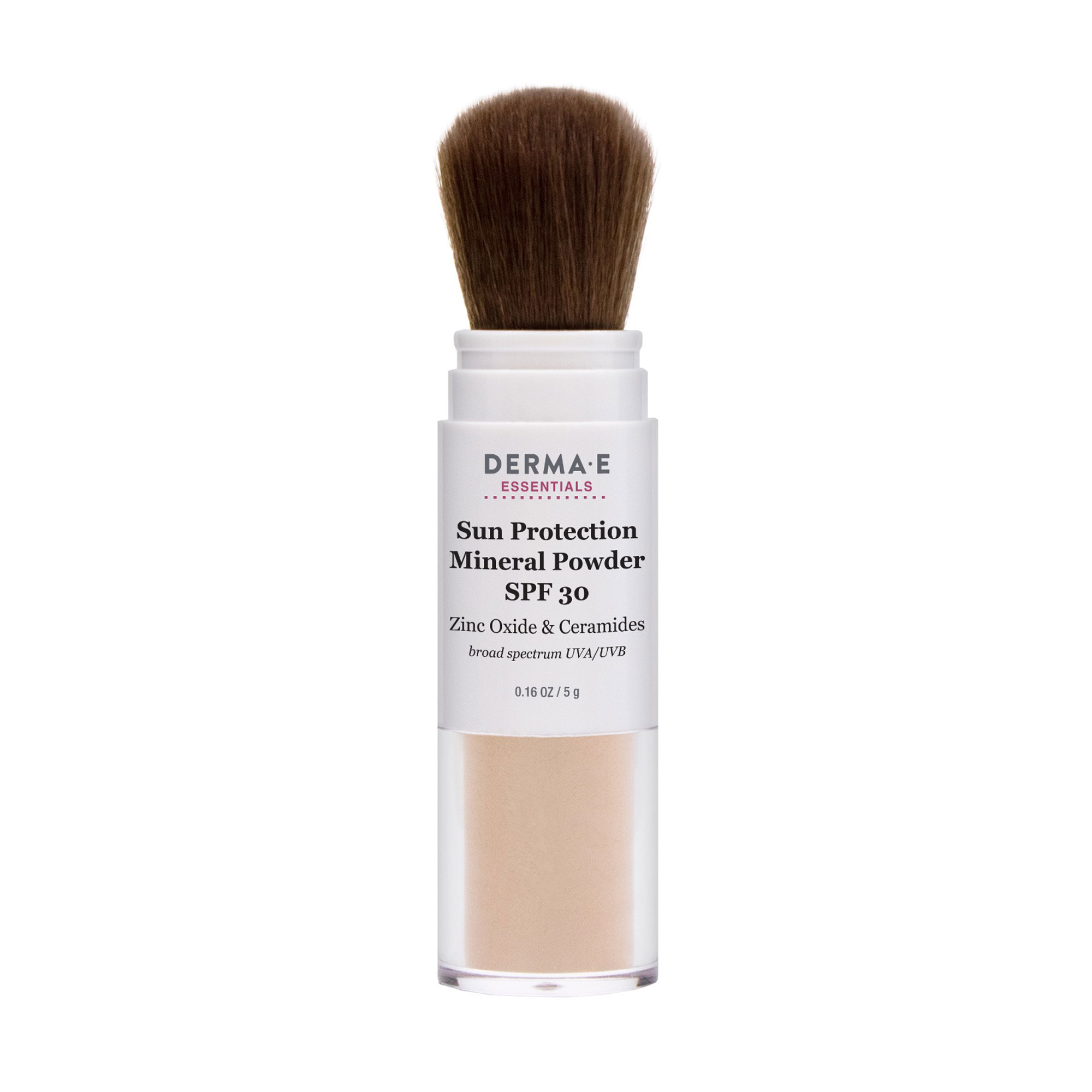

Уцінка! Сонцезахисна мінеральна пудра для обличчя Derma E Essentials Sun Protection Mineral Powder SPF 30, 5 г