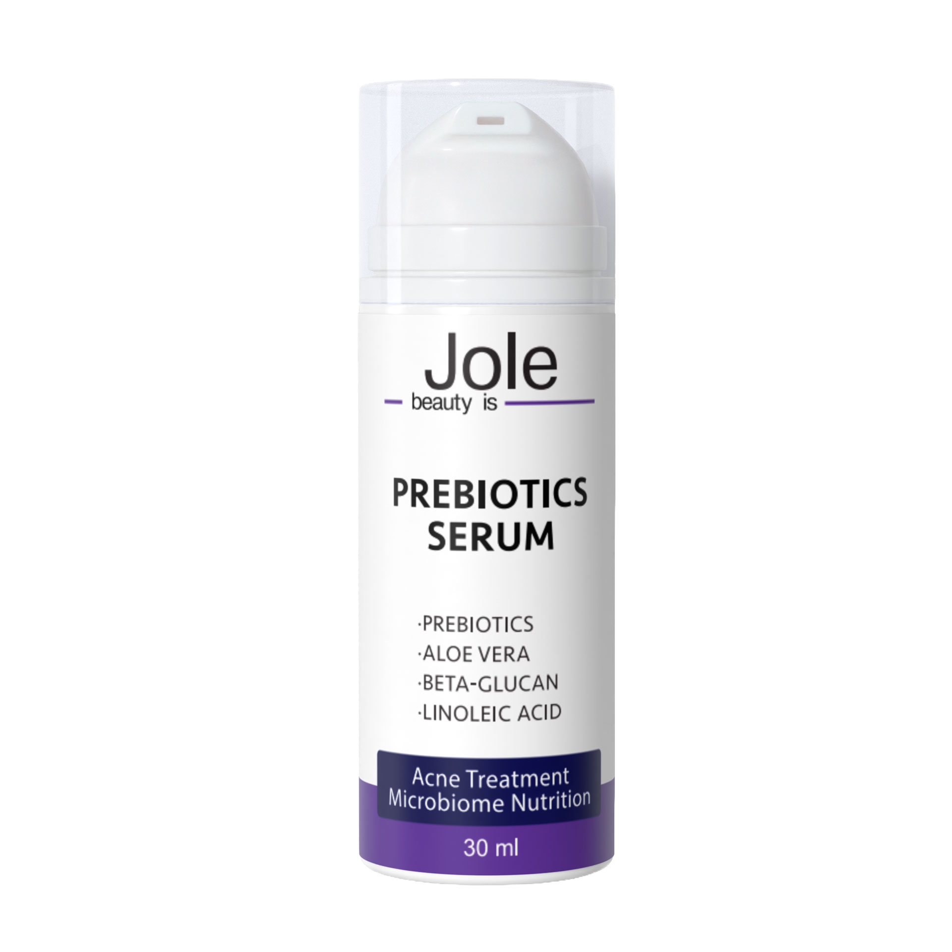 Сироватка для обличчя Jole Prebiotics Serum для відновлення мікробіома, з пребіотиками, 30 мл