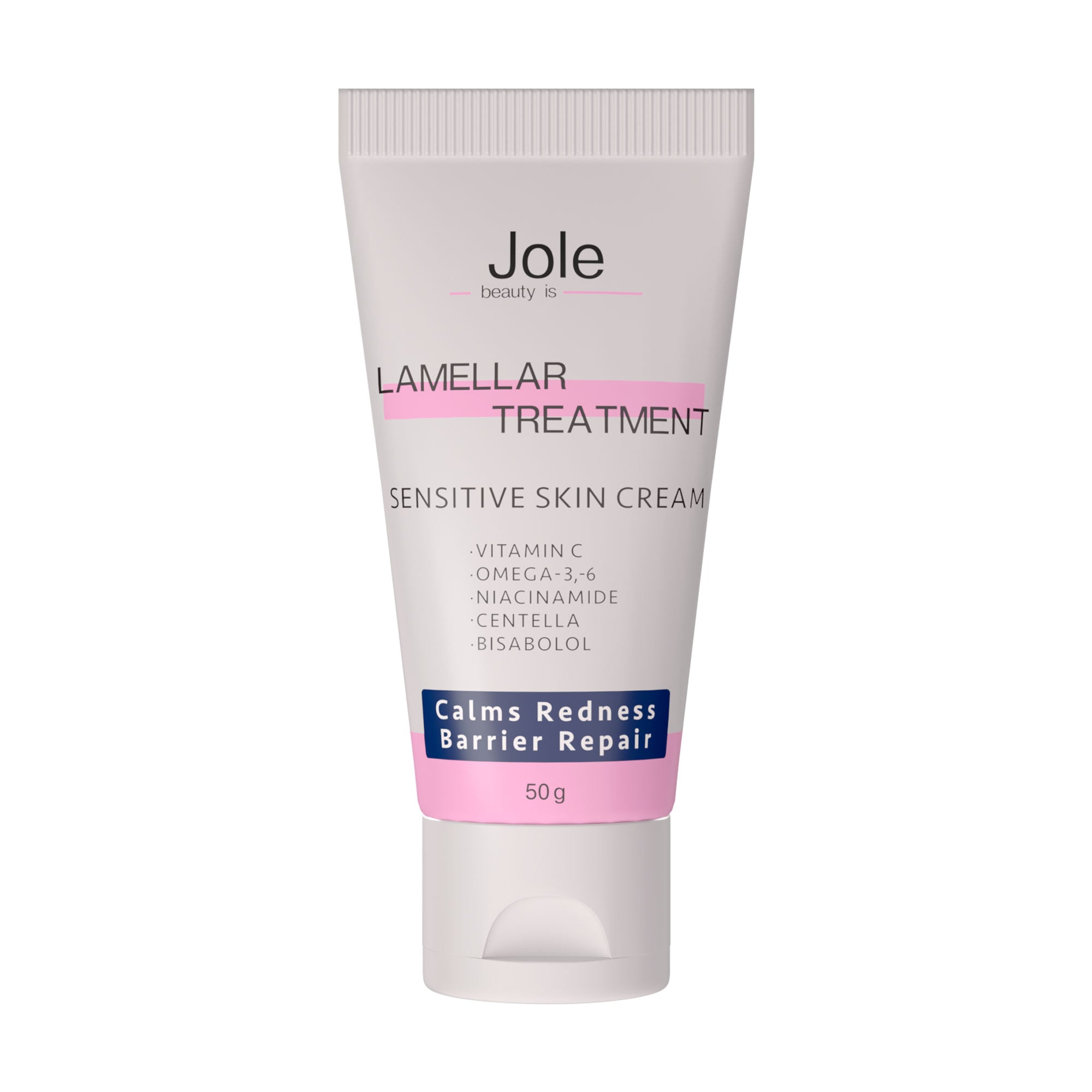 Відновлювальний ламелярний крем для обличчя Jole Lamellar Treatment Calms Redness Barrier Repaire, 50 мл