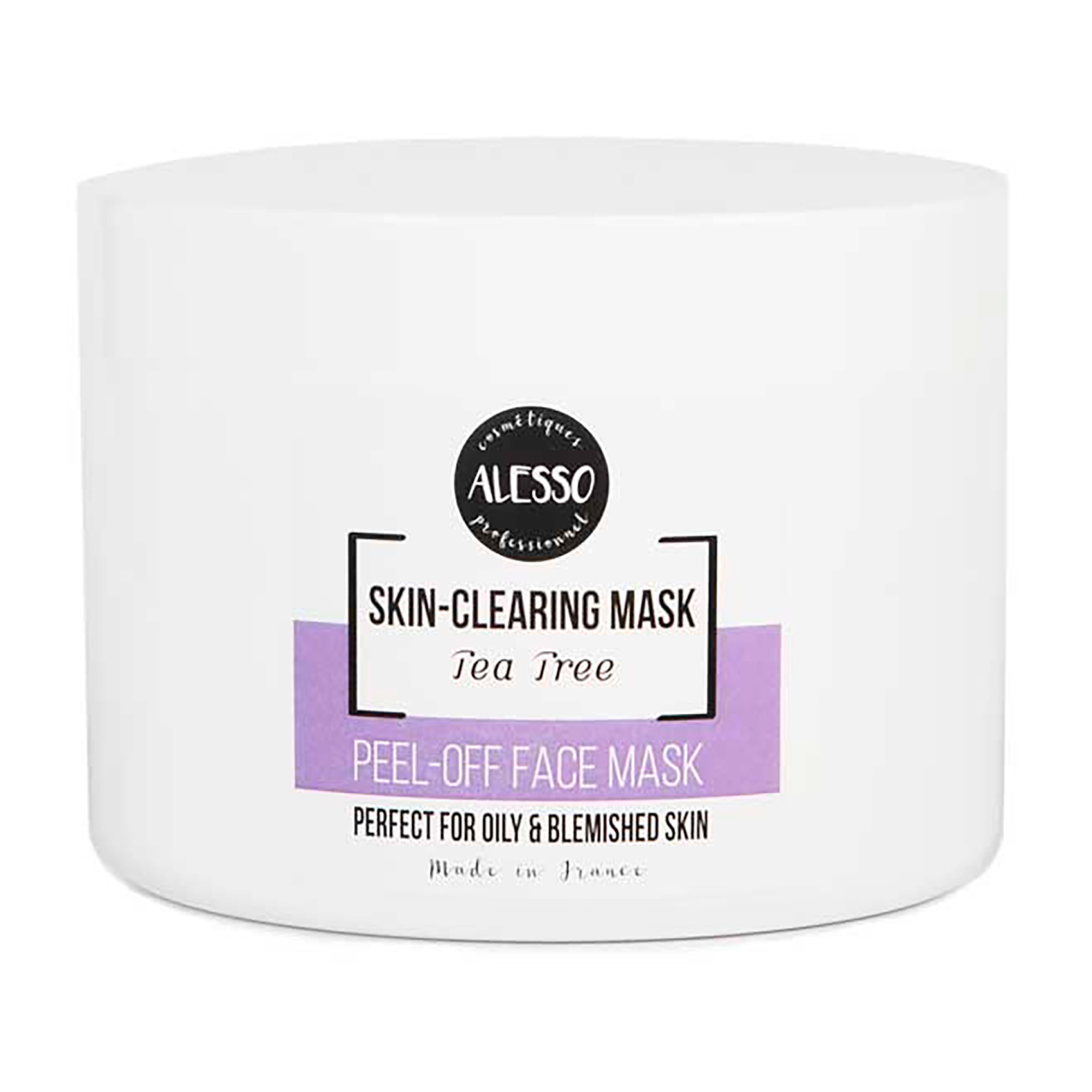 

Альгінатна маска для обличчя Alesso Professionnel Alginate Anti-Inflammation Peel-Off Face Mask з олією чайного дерева, 200 г