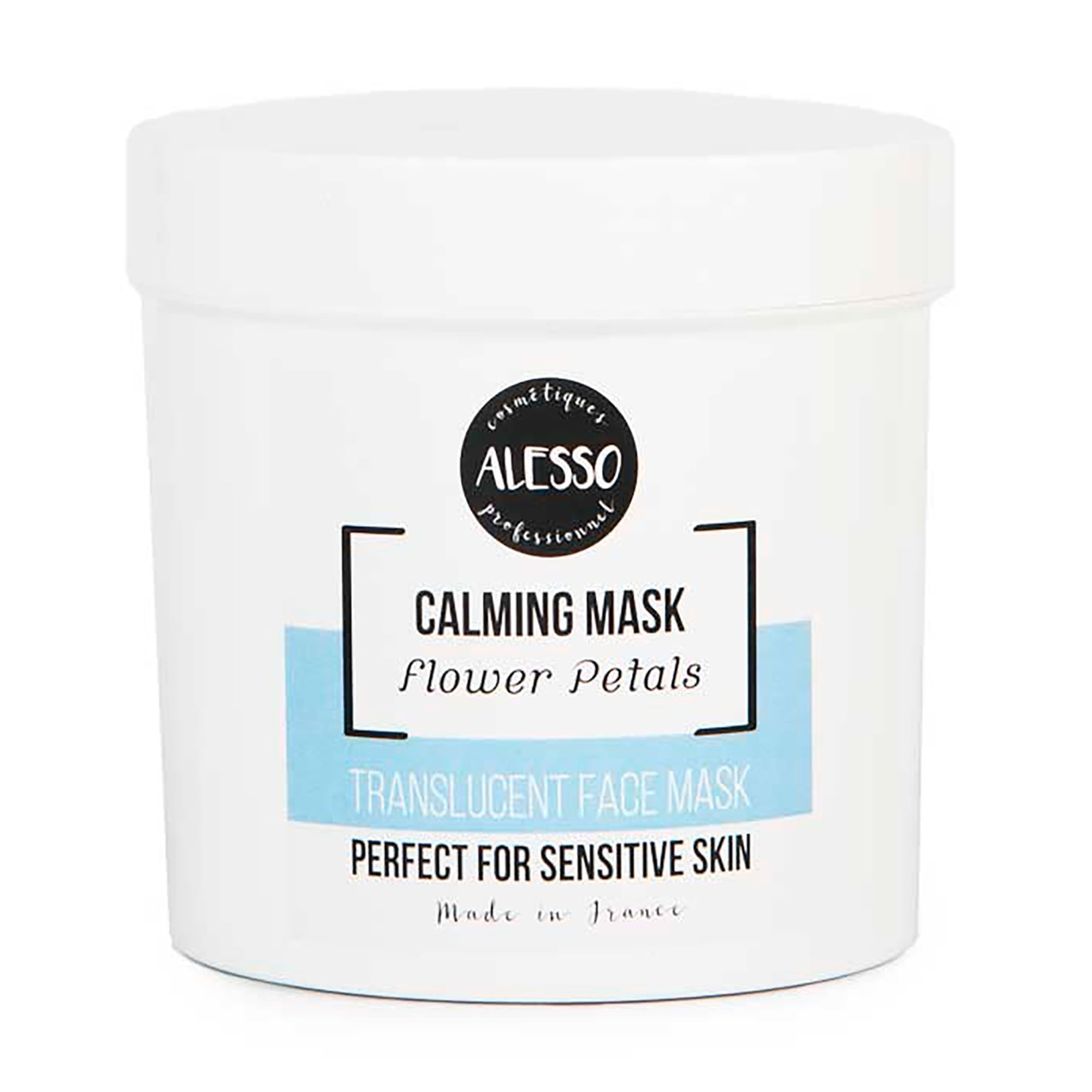 

Уцінка! Заспокійлива альгінатна маска для обличчя Alesso Professionnel Calming Mask Flower Petals Translucent Face Mask з ніжними пелюстками, 200 г
