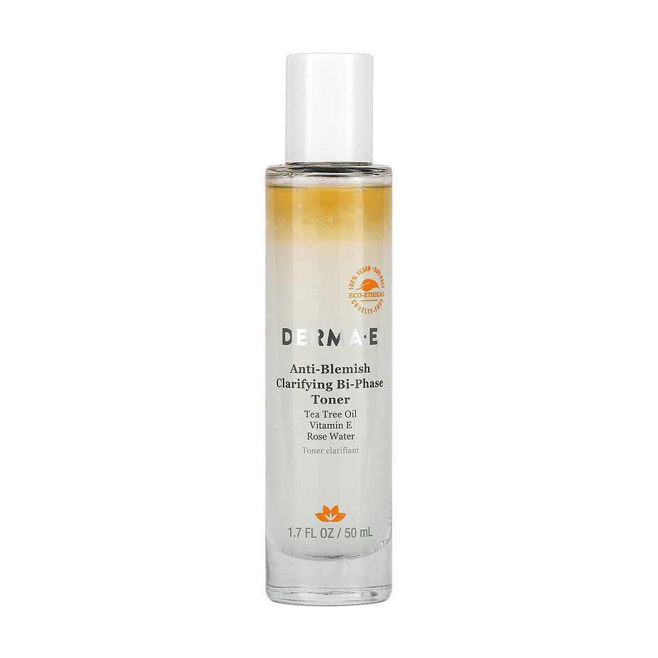 

Протизапальний очищувальний двофазний тонік для обличчя Derma E Anti-Blemish Clarifying Bi-Phase Toner, 50 мл