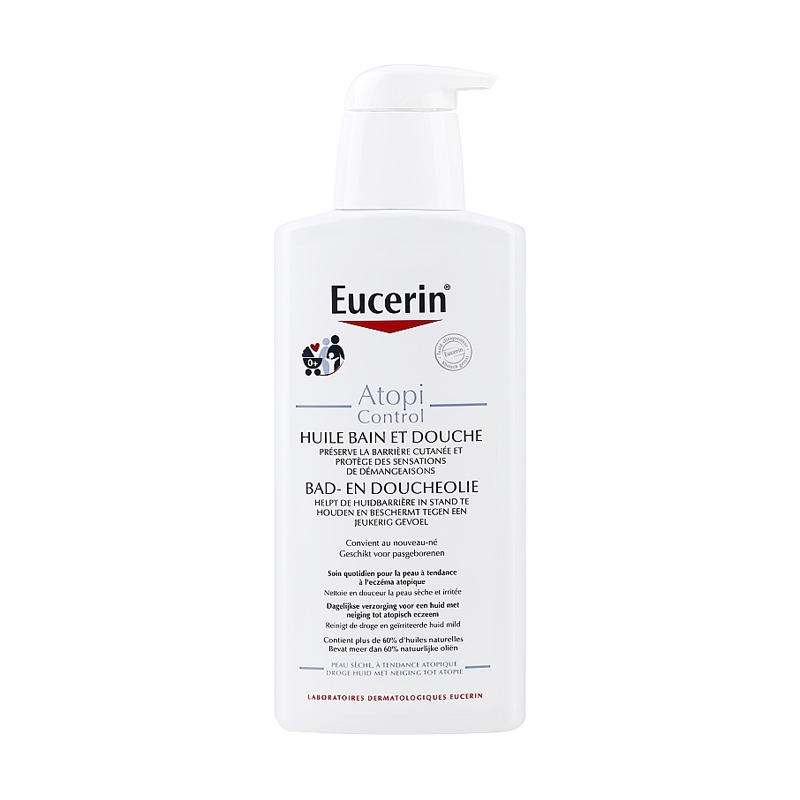 

Уцінка! Олія Eucerin AtopiControl Body Care для атопічної шкіри тіла, 400 мл