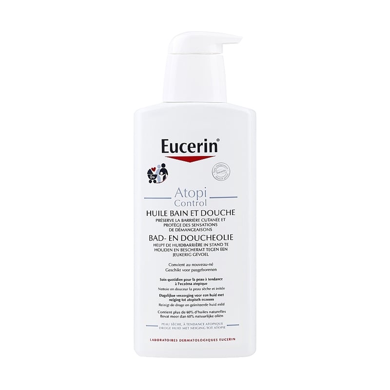

Уцінка! Олія Eucerin AtopiControl Body Care для атопічної шкіри тіла, 400 мл