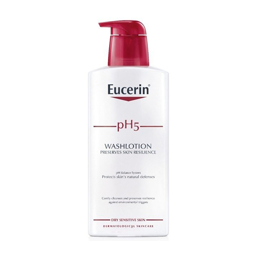 

Очищувальний лосьйон для тіла Eucerin pH5 WashLotion для чутливої шкіри, 1 л