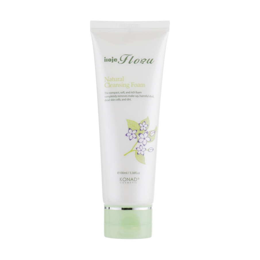 

Уцінка! Очищувальна піна для обличчя Konad Iloje Flobu Natural Foam Cleansing, 100 мл