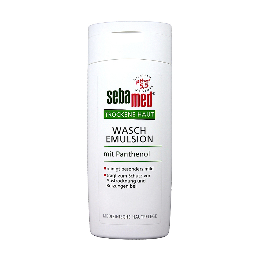 

Уцінка! Емульсія для миття сухої шкіри Sebamed Trockene Haut Wash Emulsion pH 5.5, 200 мл