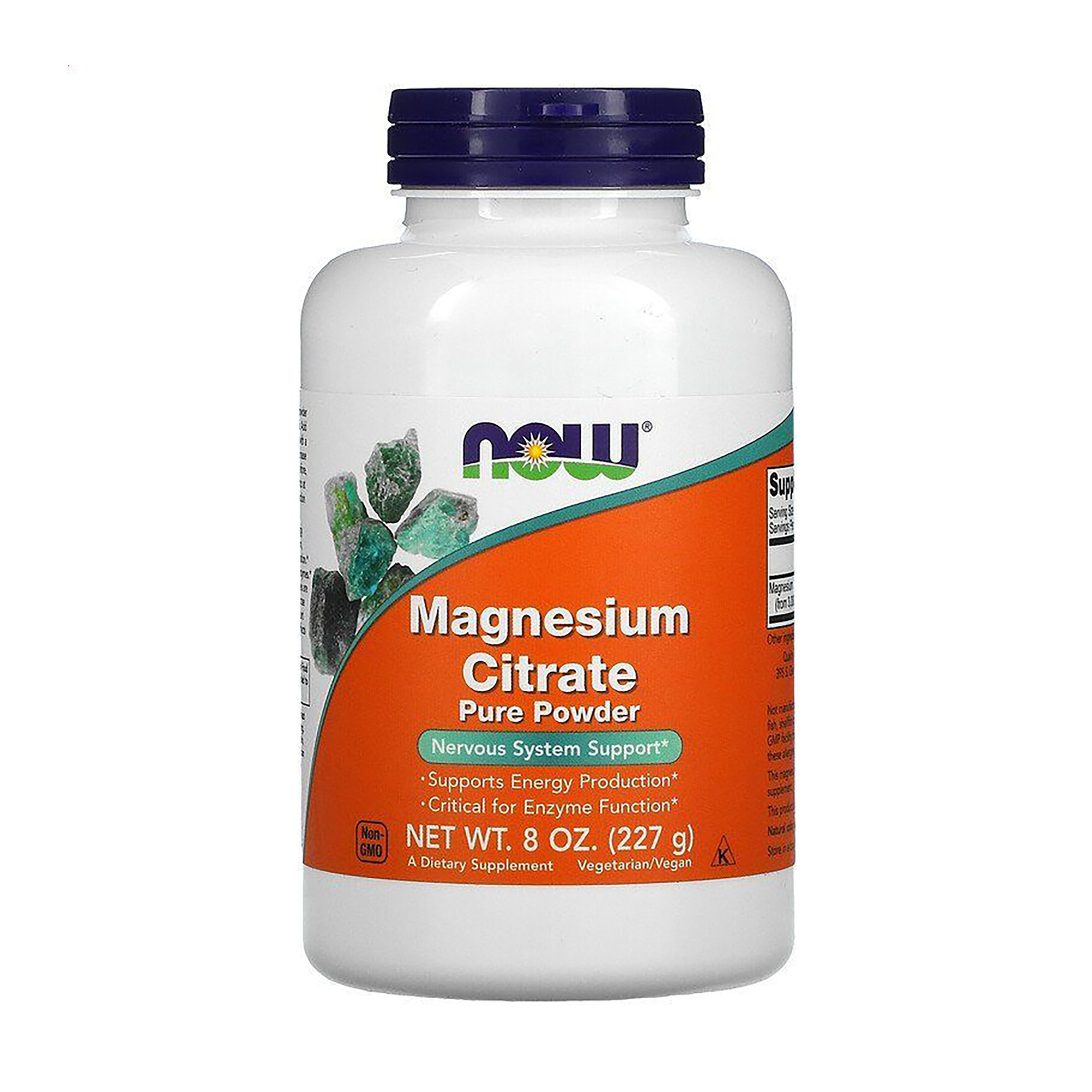 

Цитрат магнія NOW Foods Magnesium Citrate Pure Powder в порошку, 227 г