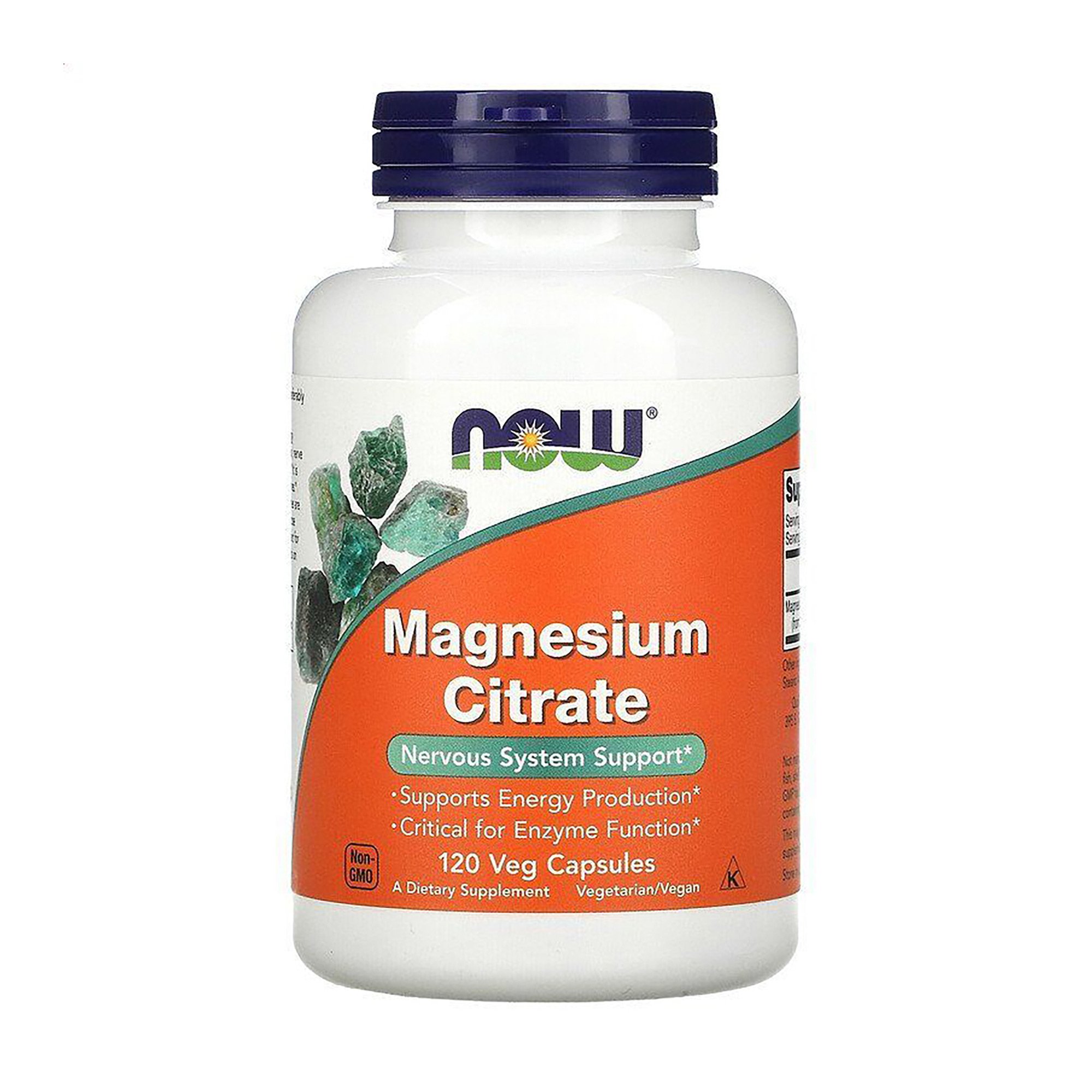 

Цитрат магнія NOW Foods Magnesium Citrate, 120 капсул