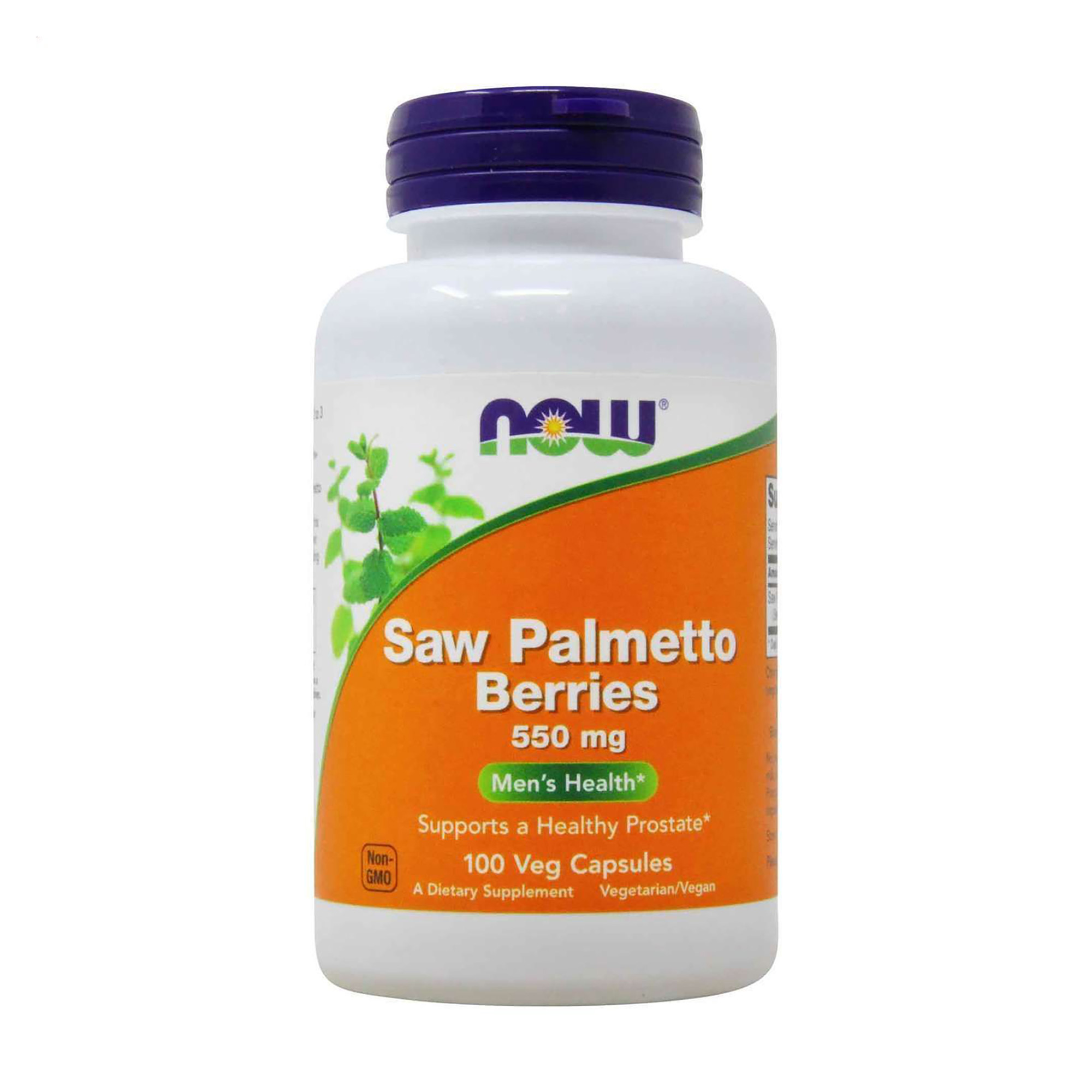 

Екстракт плодів сереноа (со пальметто) NOW Foods Saw Palmetto Berries 550 мг, 100 капсул