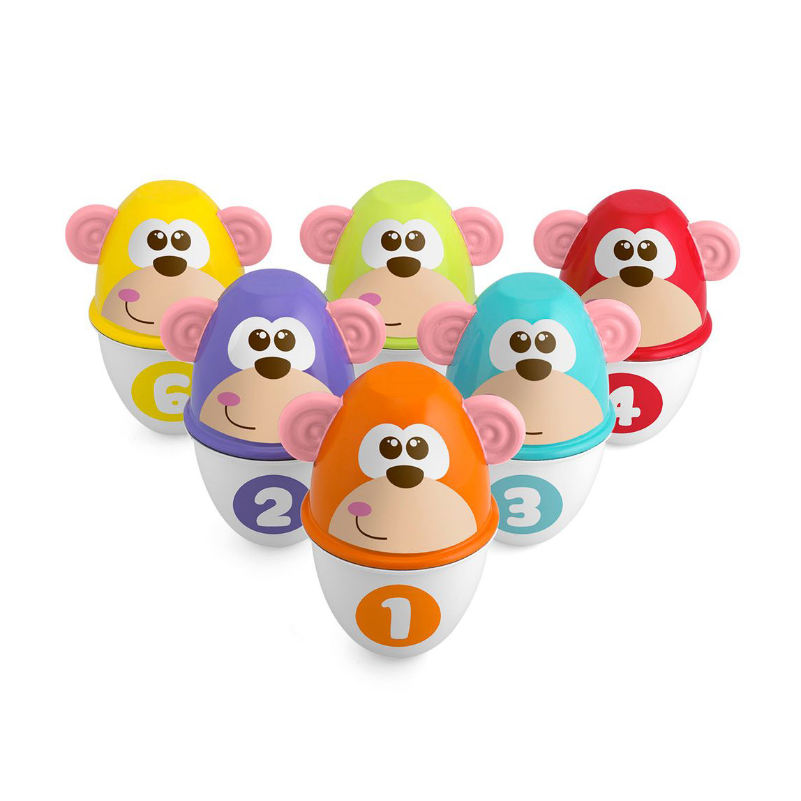 

Іграшковий боулінг Chicco Страйк мавпи, від 1.5 року (05228.00)