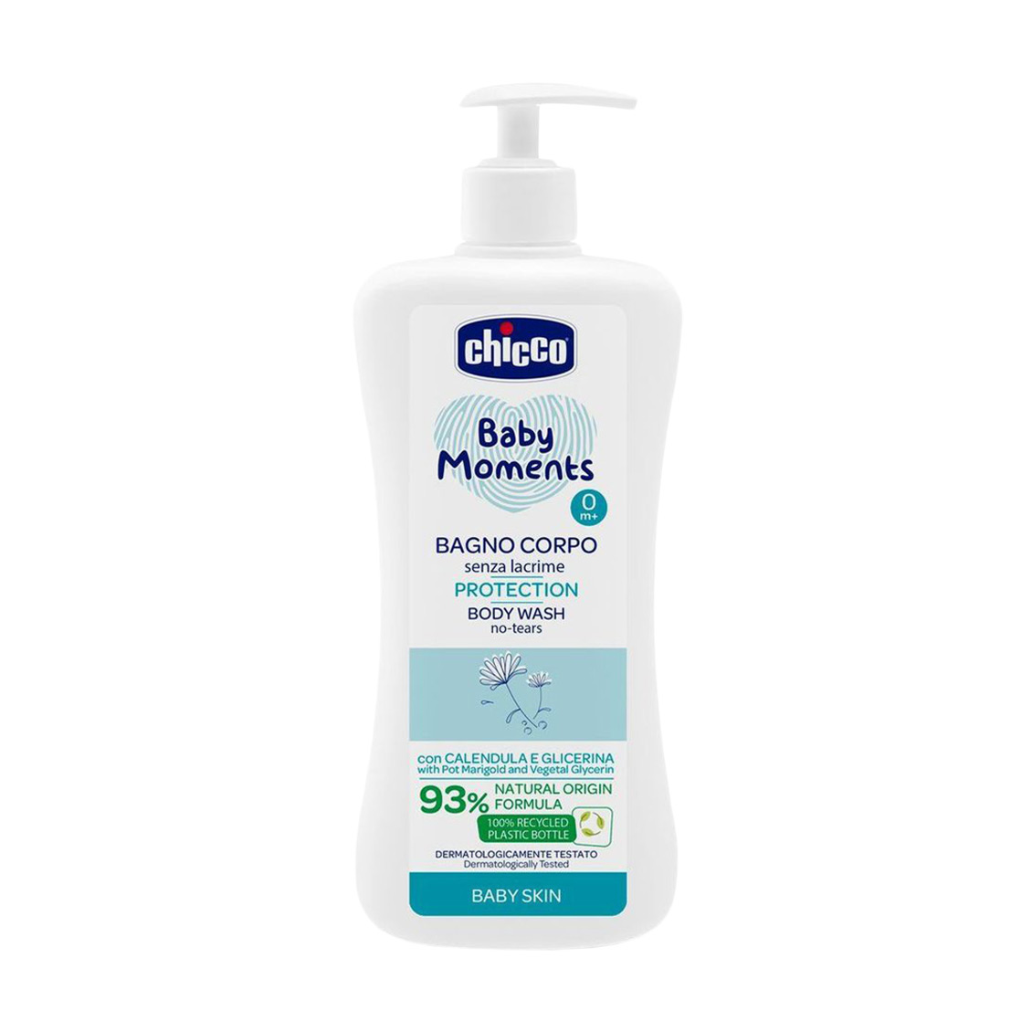 

Уцінка! Дитячий захисний гель для купання Chicco Baby Moments Protection No Tears Body Wash Без сліз, 500 мл