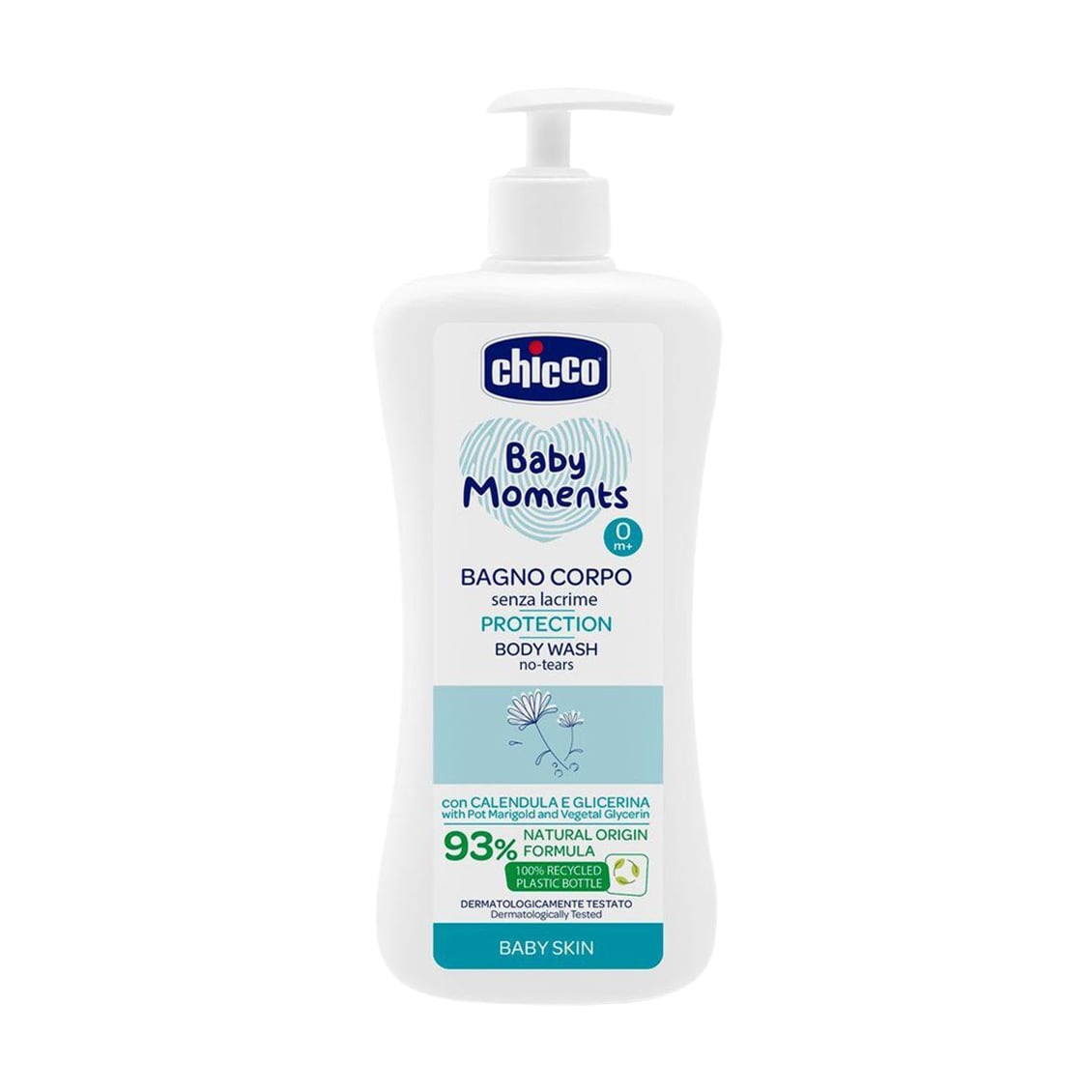 

Уцінка! Дитячий захисний гель для купання Chicco Baby Moments Protection No Tears Body Wash Без сліз, 500 мл