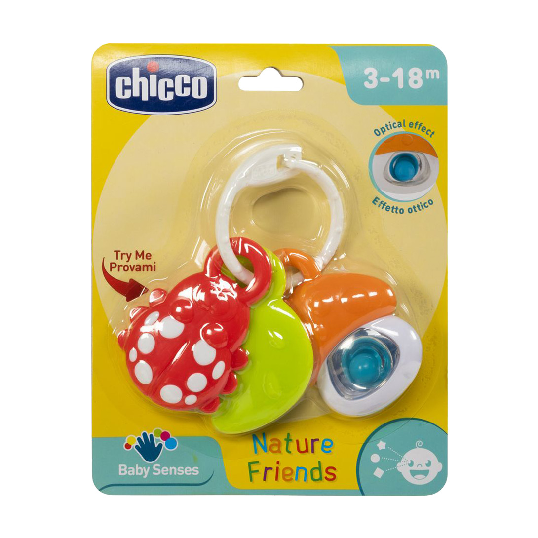 

Уцінка! Іграшка-брязкальце Chicco Baby Senses Справжні друзі, від 3 місяців (09709.00)