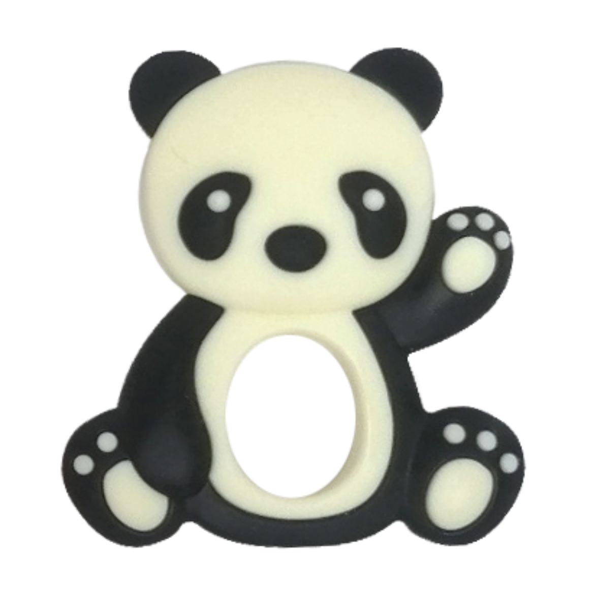 

Іграшка-прорізувач для зубів Lindo Панда чорна, від 3 місяців (LI 329)
