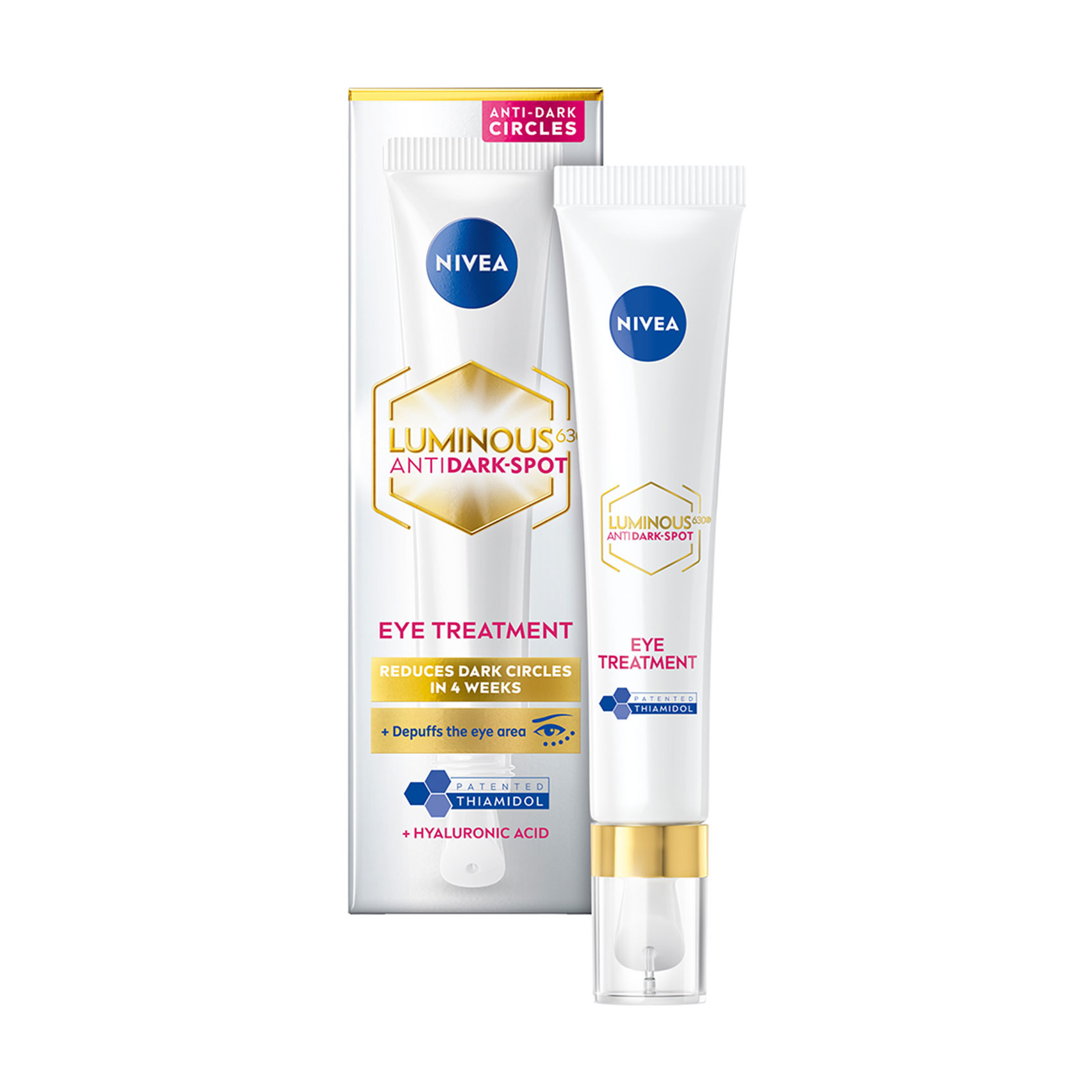 

Крем для шкіри навколо очей NIVEA Luminous 630 проти темних кіл, 15 мл