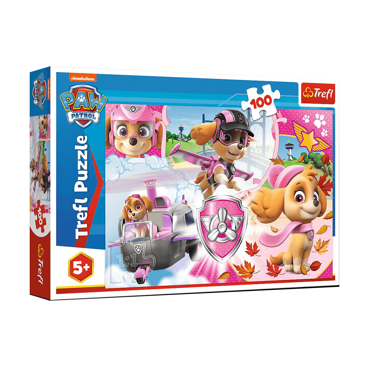 

Пазли Trefl Nickelodeon У повітрі Щенячий патруль, від 5 років, 100 елементів (16368)