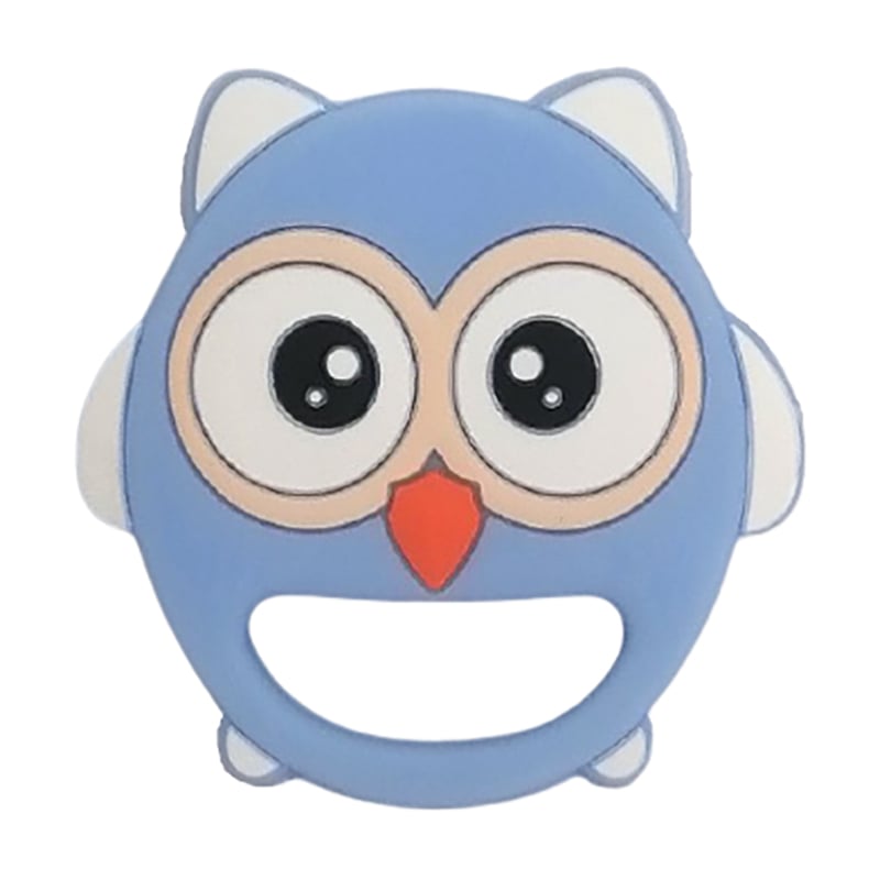 

Дитяча іграшка-прорізувач для зубів Lindo блакитний, від 3 місяців (LI 326)