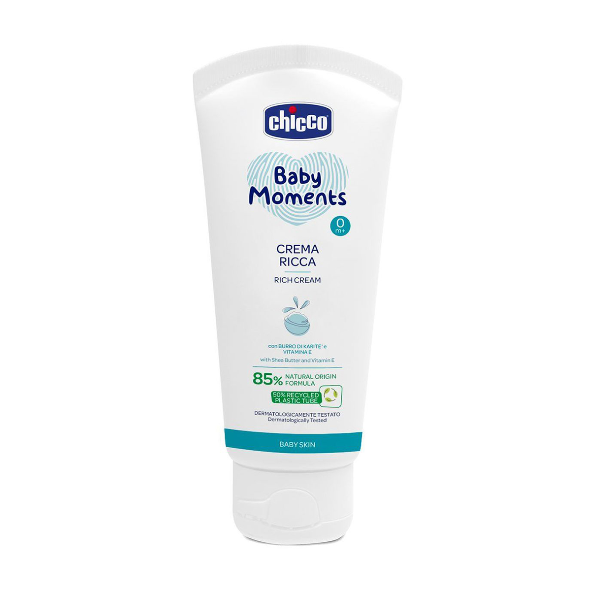 

Дитячий крем для тіла Chicco Baby Moments Живильний, 100 мл