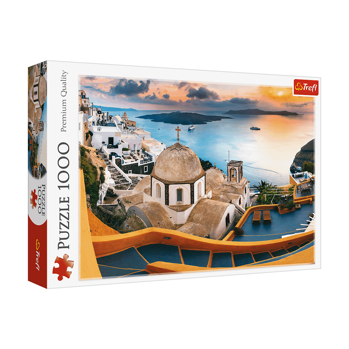 

Пазли Trefl Казковий Санторіні, від 12 років, 1000 елементів (10445)