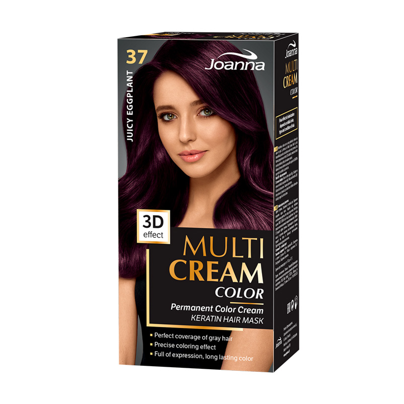 

Уцінка! Фарба для волосся Joanna Multi Cream Color 37 Соковитий баклажан, 100 мл