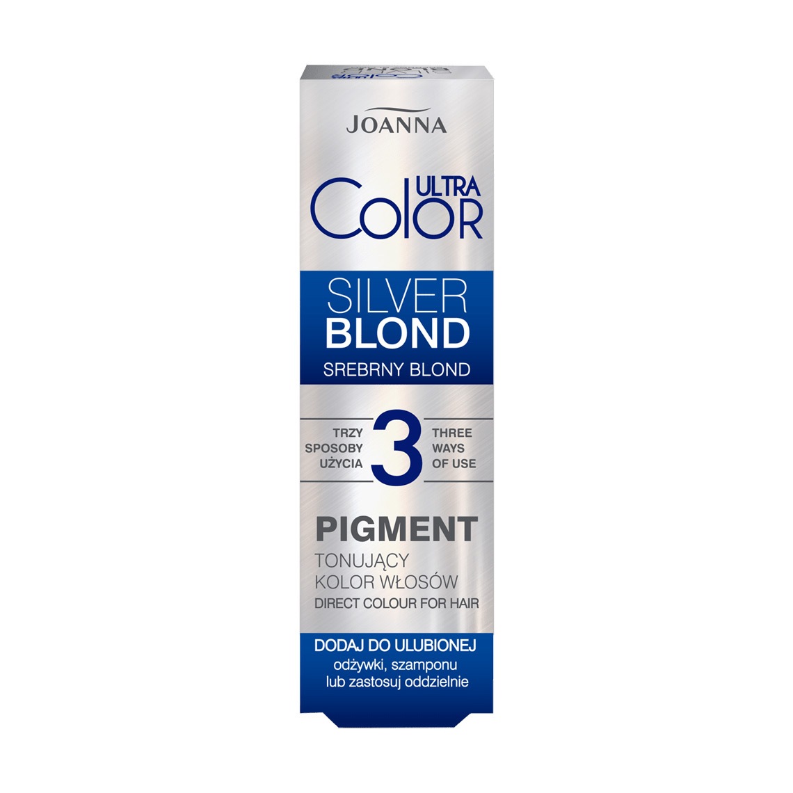 Тонувальний пігмент для волосся Joanna Ultra Color Pigment Silver Blond, 100 мл
