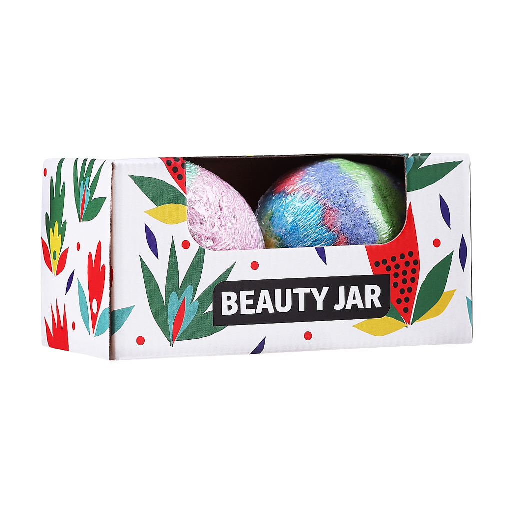 

Набір бомбочок для ванни Beauty Jar, 2*115 г