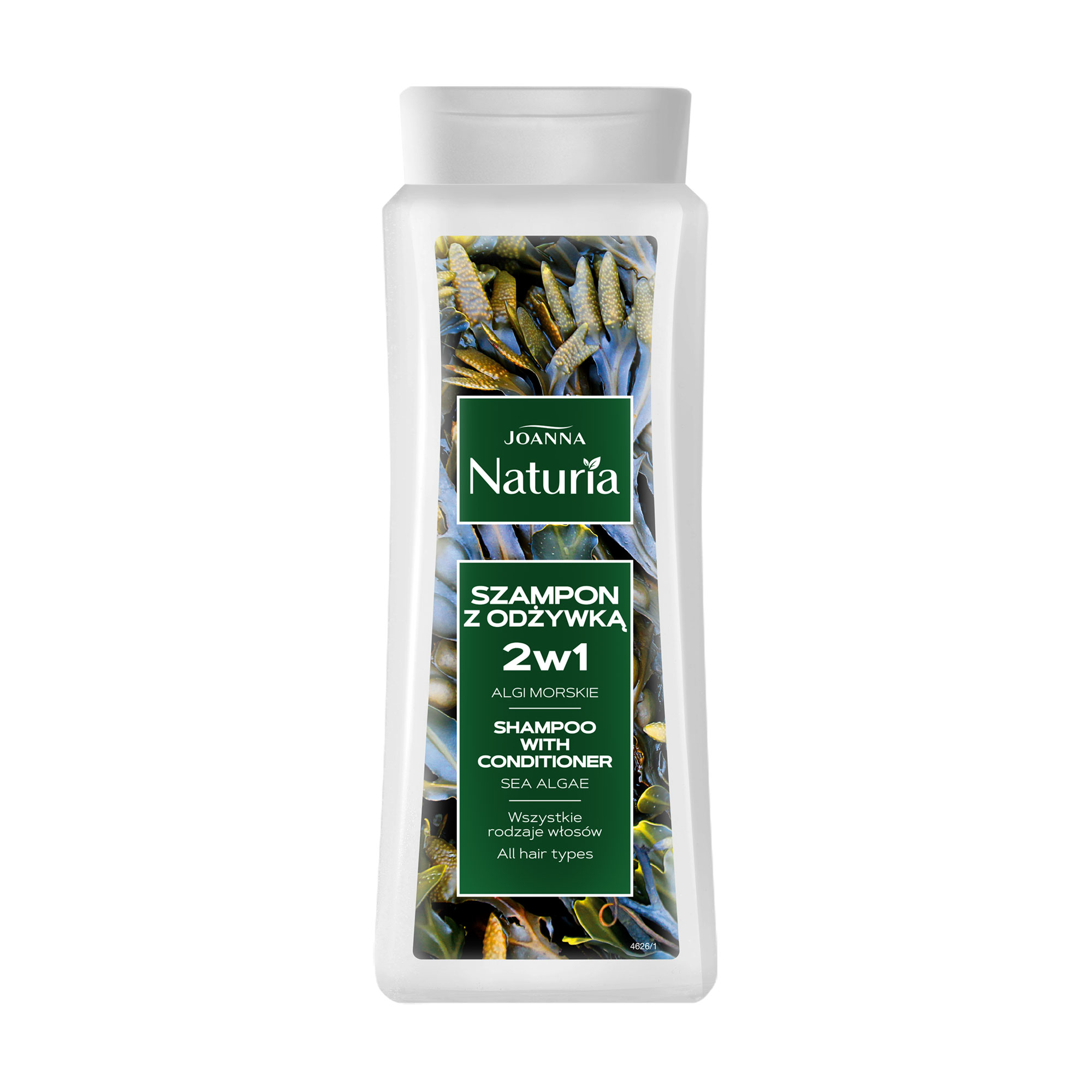 

Уцінка! Шампунь-кондиціонер Joanna Naturia Shampoo для всіх типів волосся, з морськими водоростями, 500 мл