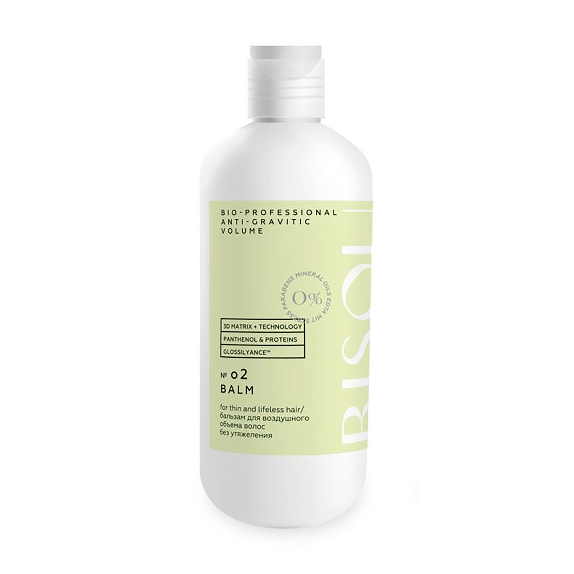 

Зміцнювальний бальзам для волосся Bisou Bio-Professional Anti-Gravitic Volume Balm для надання об'єму, 285 мл