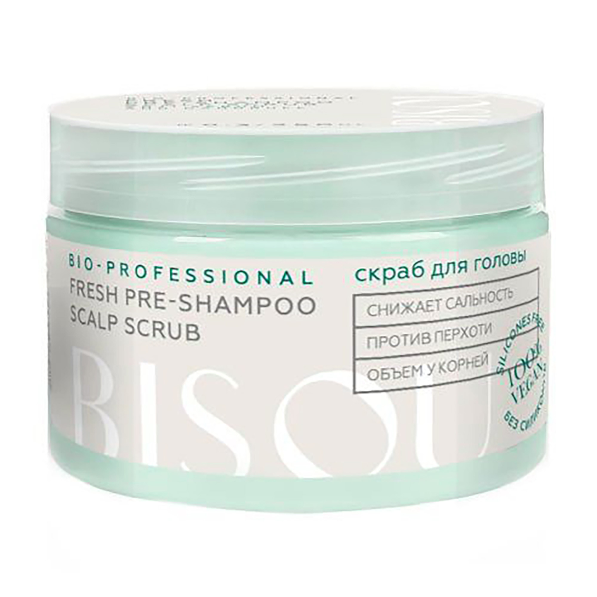 

Скраб для шкіри голови Bisou Bio-Professional Fresh Pre-Shampoo Scalp Scrub, 250 мл
