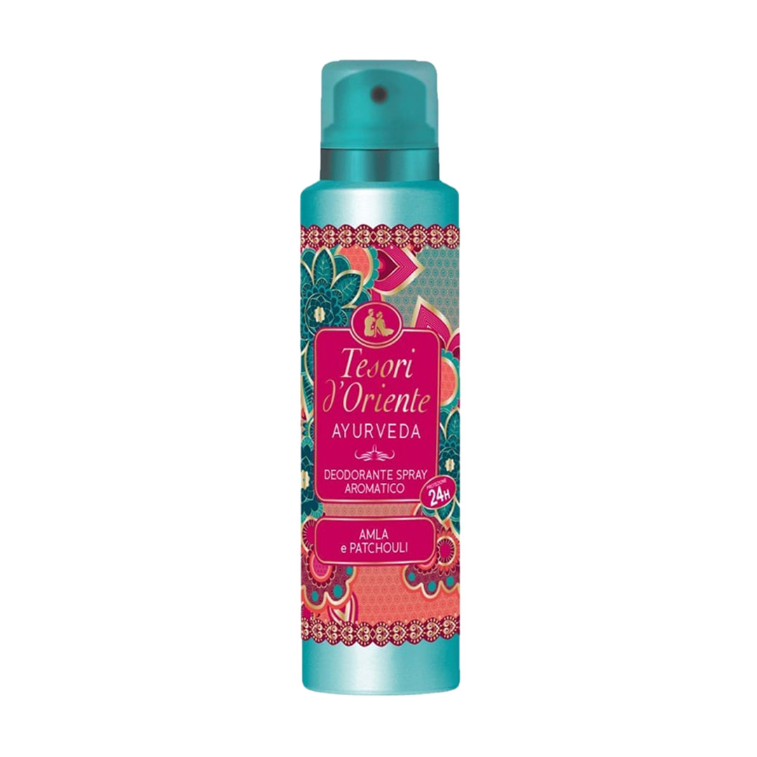

Парфумований дезодорант-спрей жіночий Tesori d'Oriente Ayurveda Deodorant Spray, 150 мл