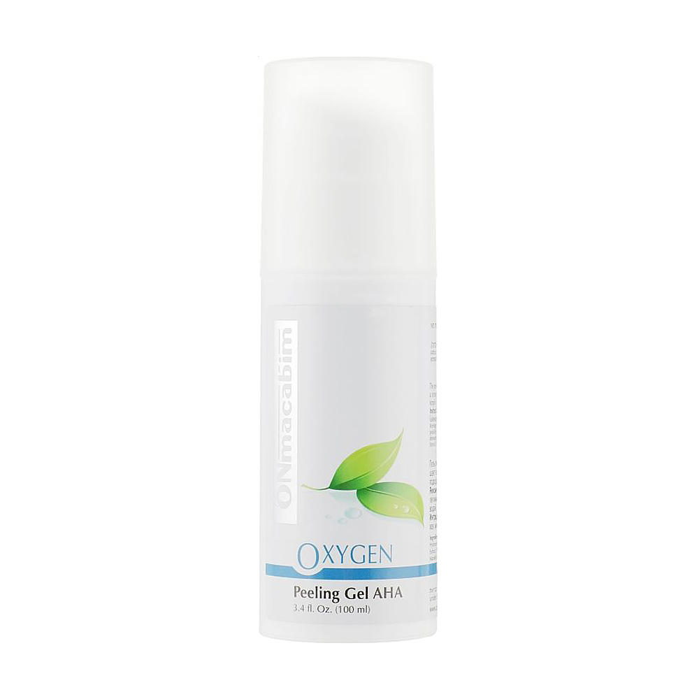 

Уцінка! Очищувальний гель-пілінг для обличчя ONmacabim Oxygen Peeling Gel AHA, 100 мл