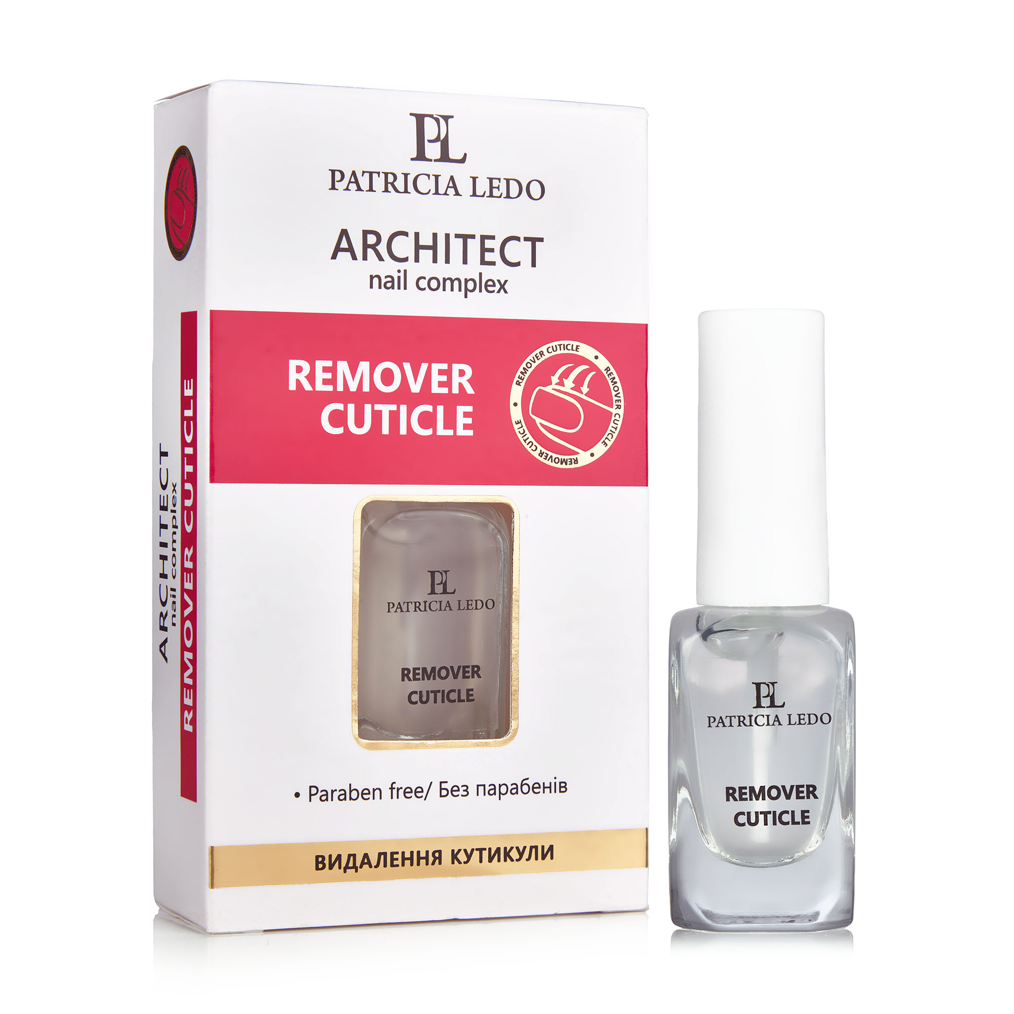 

Ремувер для кутикули Patricia Ledo Architect Nail Complex Remover Cuticle, 10 мл