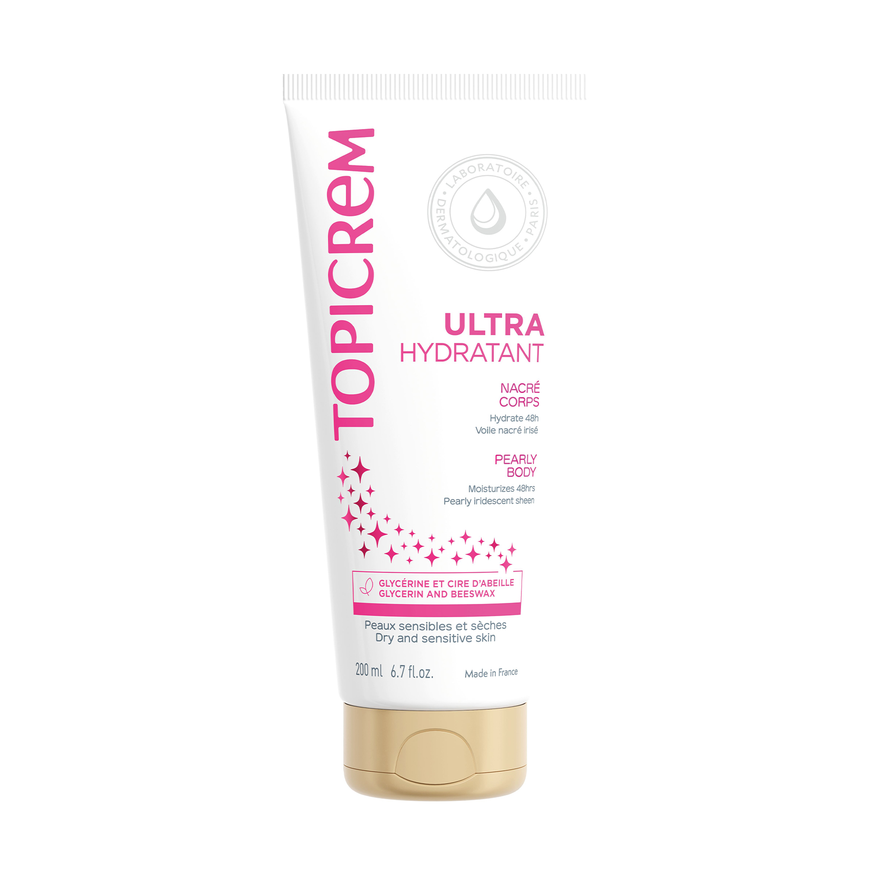 

Уцінка! Ультразволожувальний крем для тіла Topicrem Ultra-Moisturizing Pearly Body з перловим ефектом, 200 мл